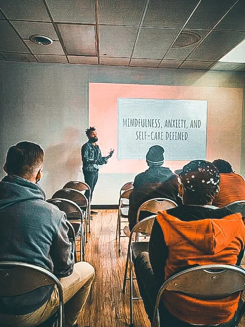 Mindful Men presentation with @men_to_heal, 2021