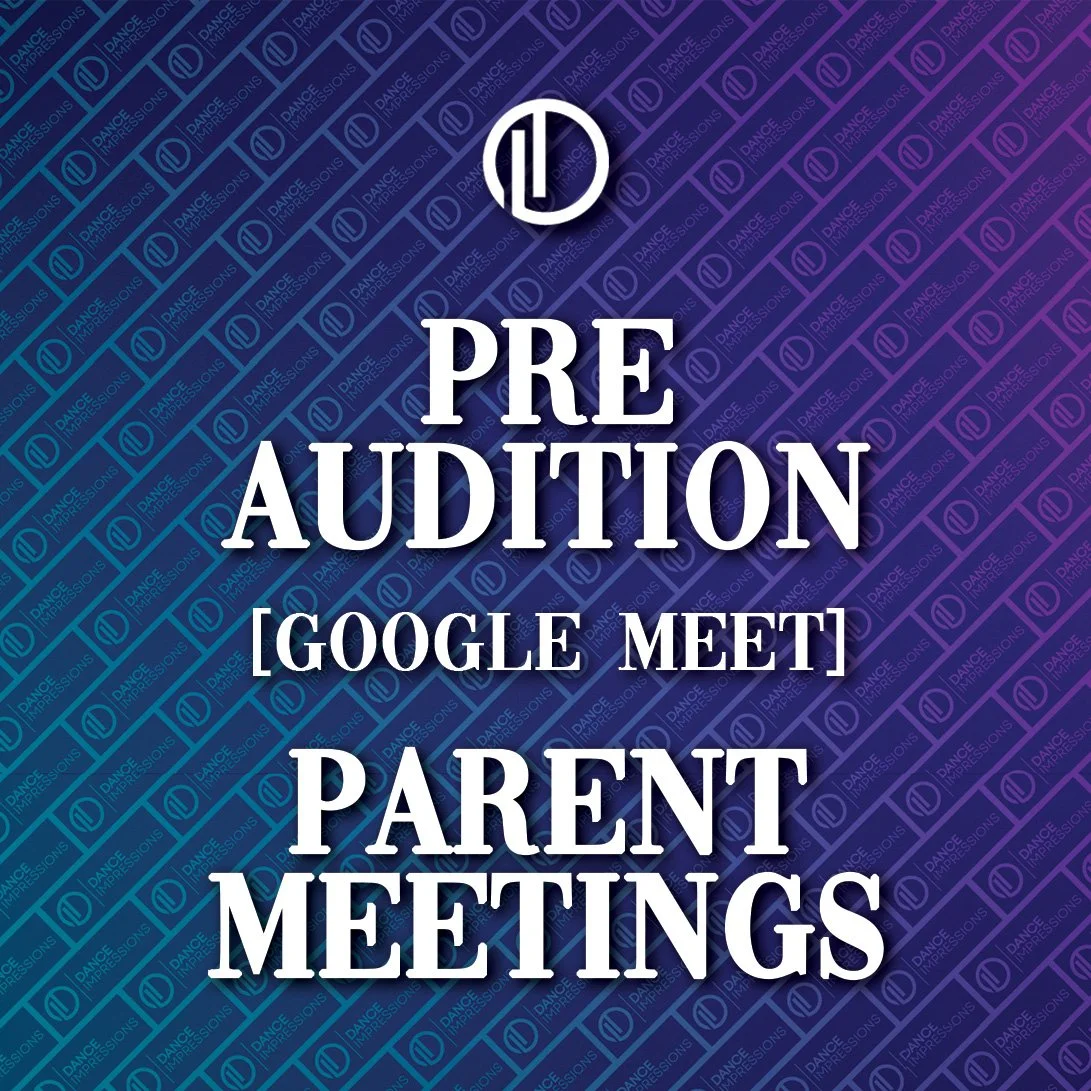 Pre Audition Parent Meeting