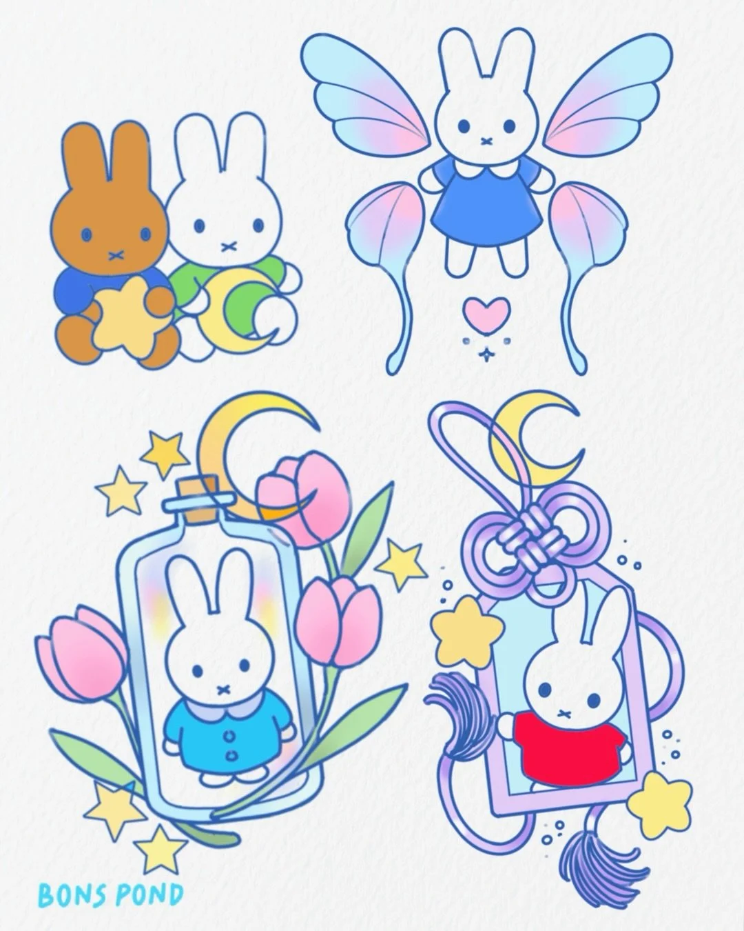 Imagine being Miffy ! 
.
Tattoo designs available my booking form is linked in bio to claim 
.
A few dates left in September I&rsquo;d love to fill otherwise booking to the end of the year ❤️
.
#kawaiitattoo #miffy #miffyfans #miffylover #latattoo #l