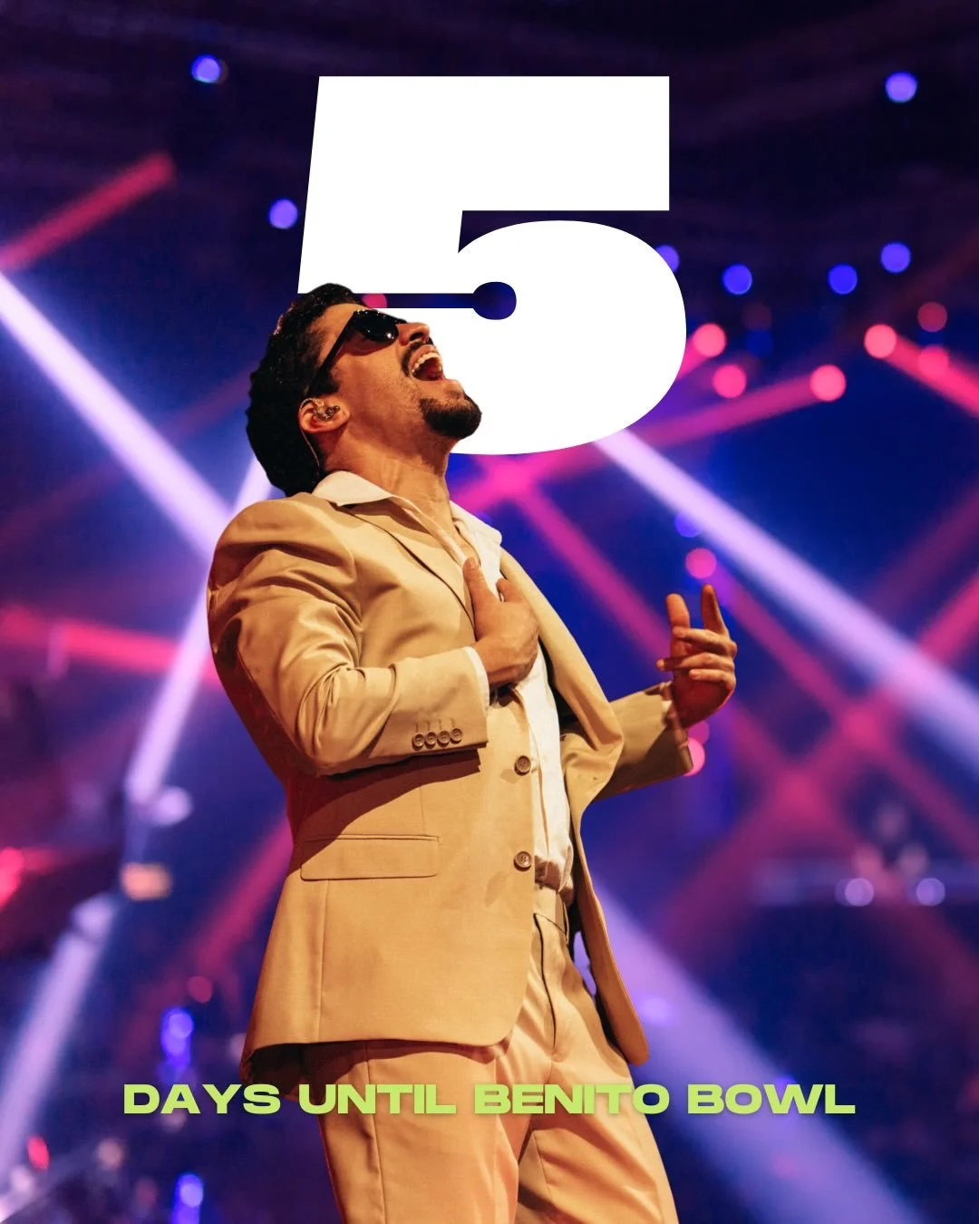 🏈⭐️ 𝗕𝗘𝗡𝗜𝗧𝗢 𝗕𝗢𝗪𝗟 ⭐️🏈
&zwnj;
Join us for 𝗕𝗘𝗡𝗜𝗧𝗢 𝗕𝗢𝗪𝗟 a one-of-a-kind Super Bowl LX watch party celebrating a historic, first-ever all&ndash;Spanish halftime performance, while centering our cultura, community, &amp; love for Ameri