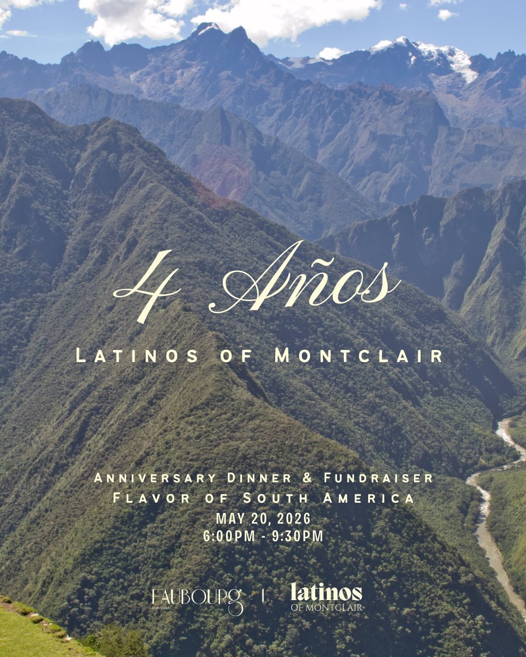 𝘕𝘶𝘦𝘴𝘵𝘳𝘢 𝘱𝘳𝘪𝘮𝘦𝘳𝘢 𝘤𝘦𝘯𝘢 ⭐️ 𝘕𝘶𝘦𝘴𝘵𝘳𝘢 𝘩𝘪𝘴𝘵𝘰𝘳𝘪𝘢 ⭐️ 𝘕𝘶𝘦𝘴𝘵𝘳𝘰𝘴 𝘴𝘢𝘣𝘰𝘳𝘦𝘴

𝗟𝗮𝘁𝗶𝗻𝗼𝘀 𝗼𝗳 𝗠𝗼𝗻𝘁𝗰𝗹𝗮𝗶𝗿 is thrilled to announce our inaugural fundraising dinner in partnership with @FaubourgNJ

𝔽𝕃𝔸𝕍𝕆ℝ