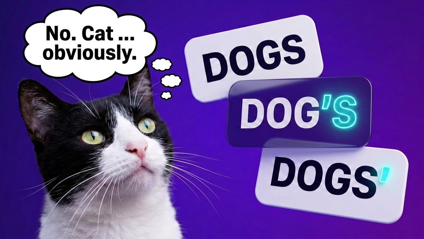 Lesson 1.8: Plurals & Possessives Digital Package