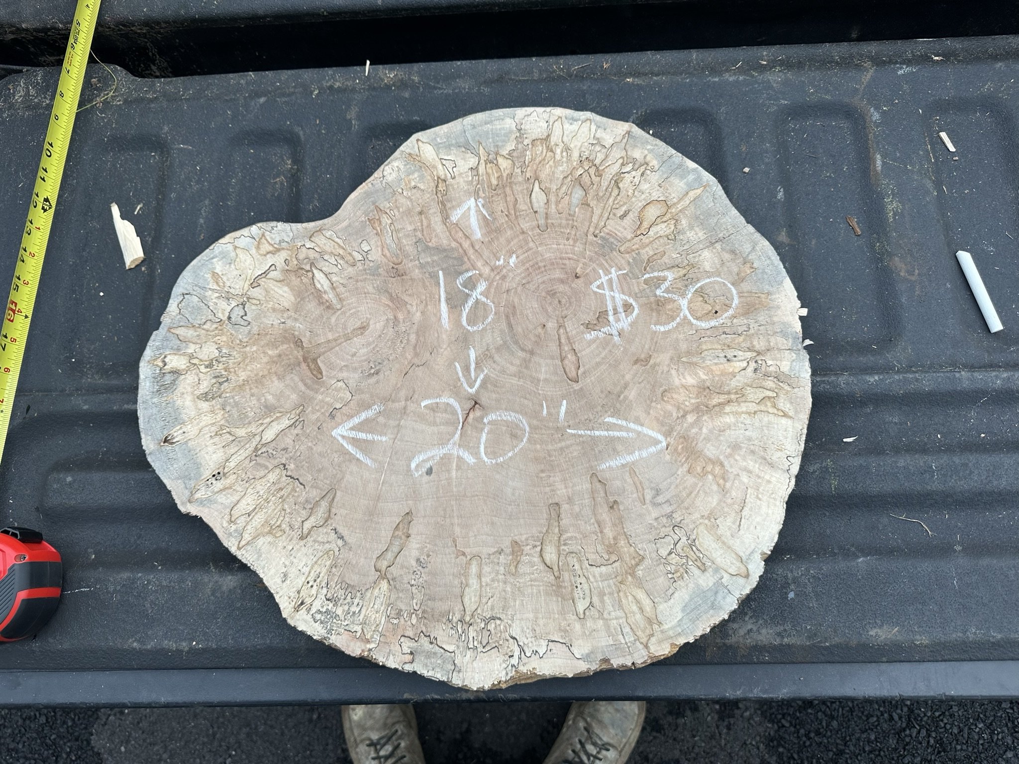 Spalted Maple Cookie