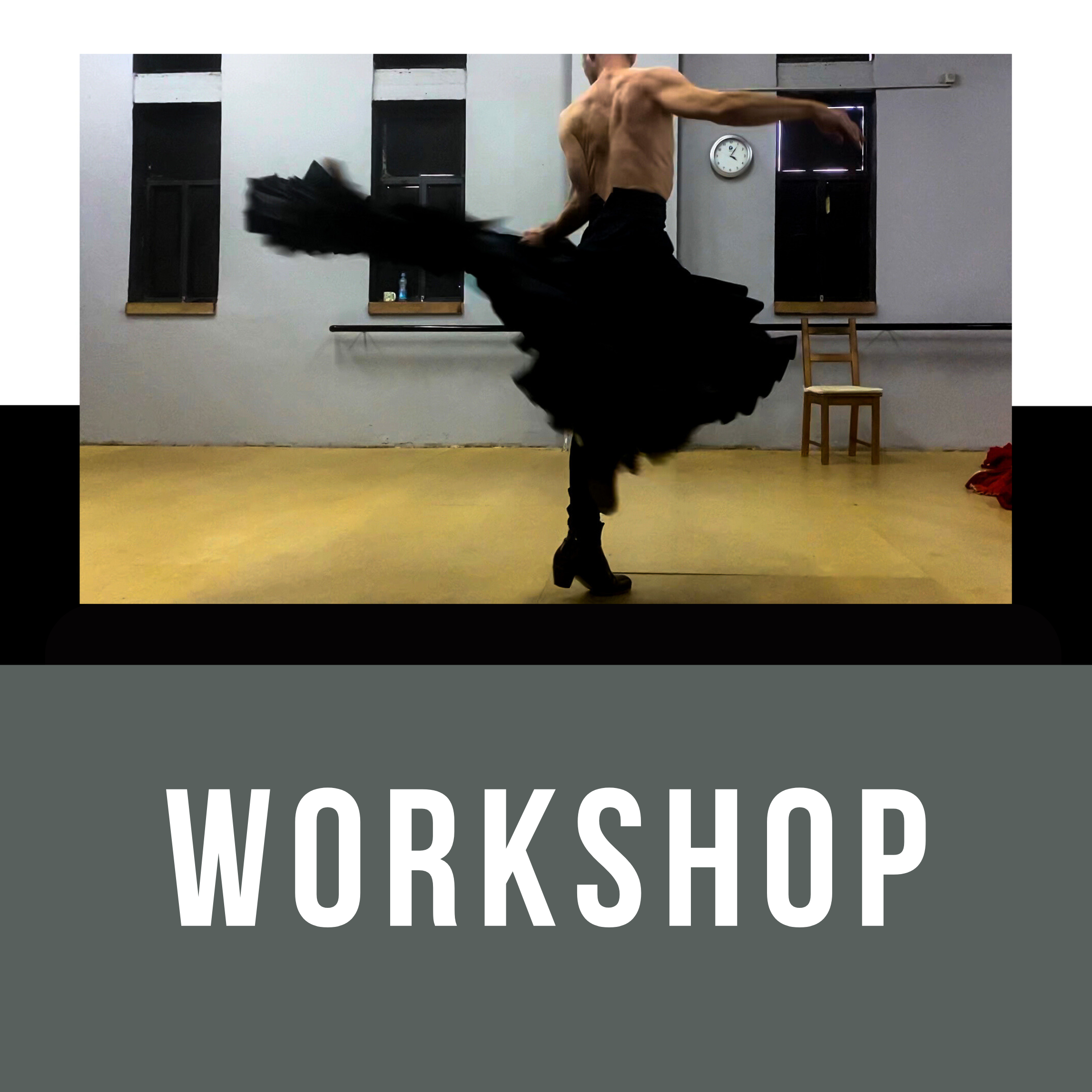 Workshop Of Contemporary Dance And Flamenco with  Hillel Kogan And Mijal Natan