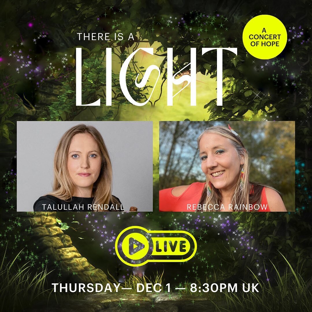 I&rsquo;m so excited to be interviewing @tallulahrendall tonight on #InstagramLive 💫

Tune in via my page or Talullah&rsquo;s at 8:30pm UK, Thursday 1st December. 

See you there! 🌈