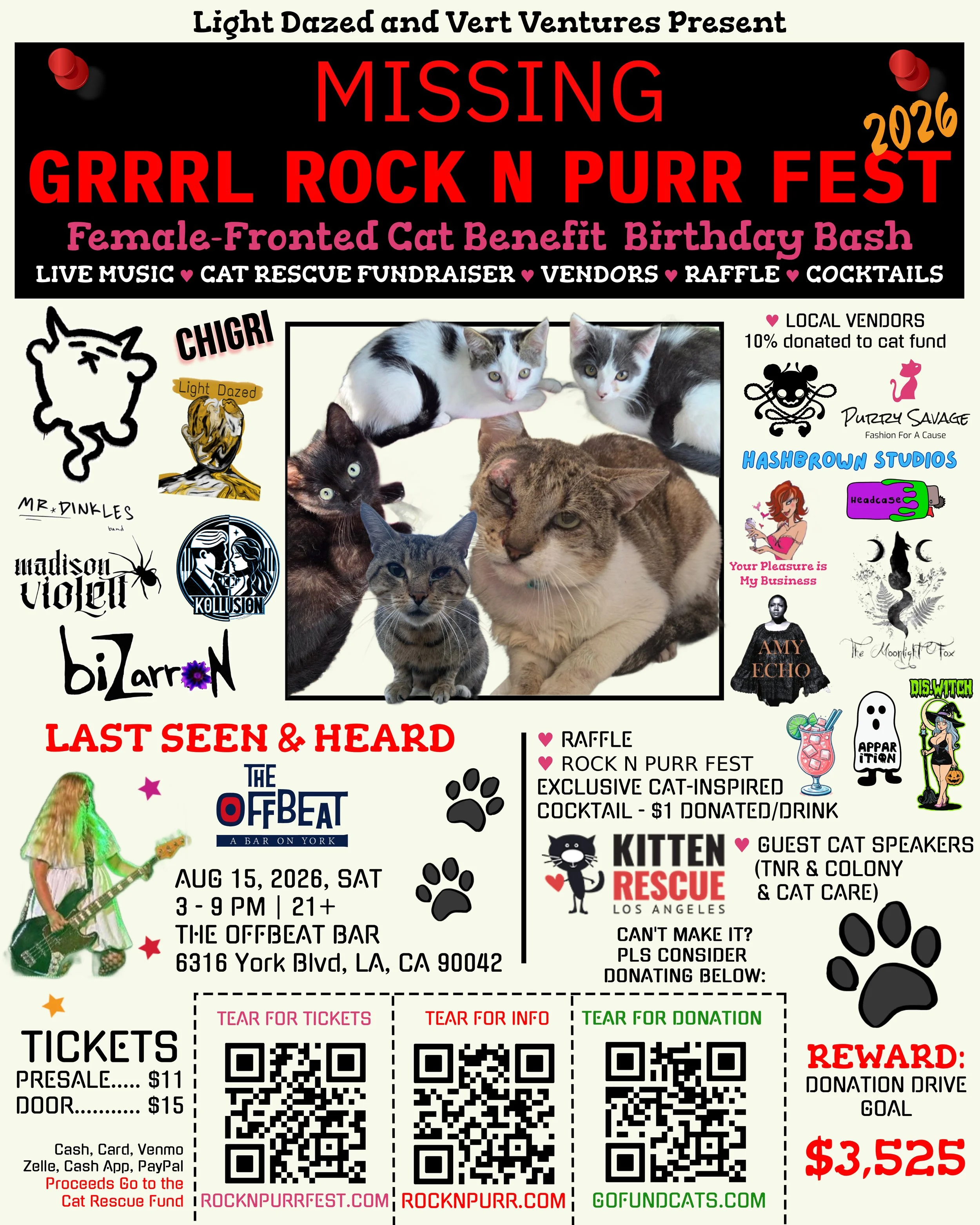 GRRRL ROCK N PURR FEST