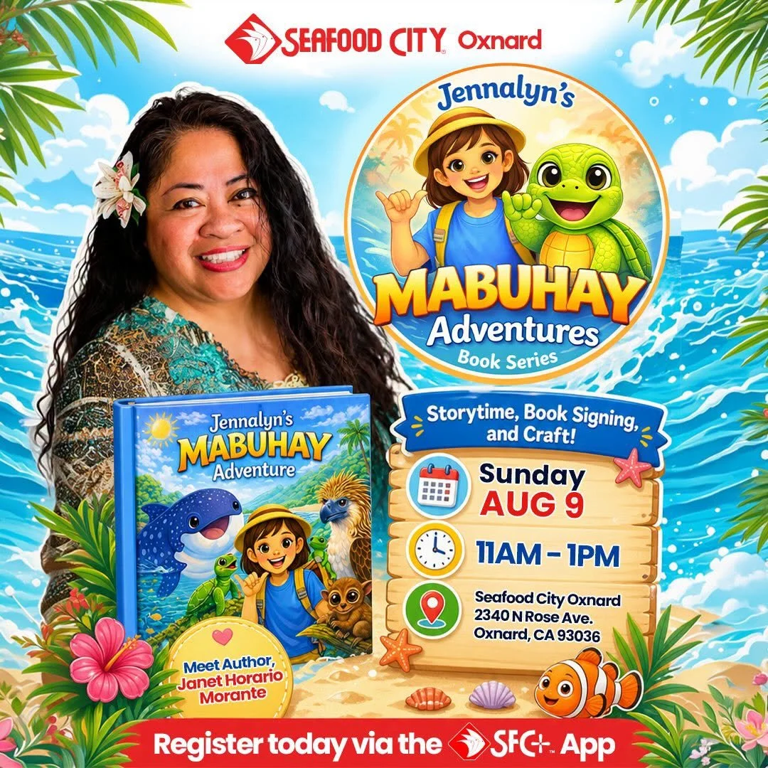 Seafood City Book Reading of Jennalyn's Mabuhay Adventures