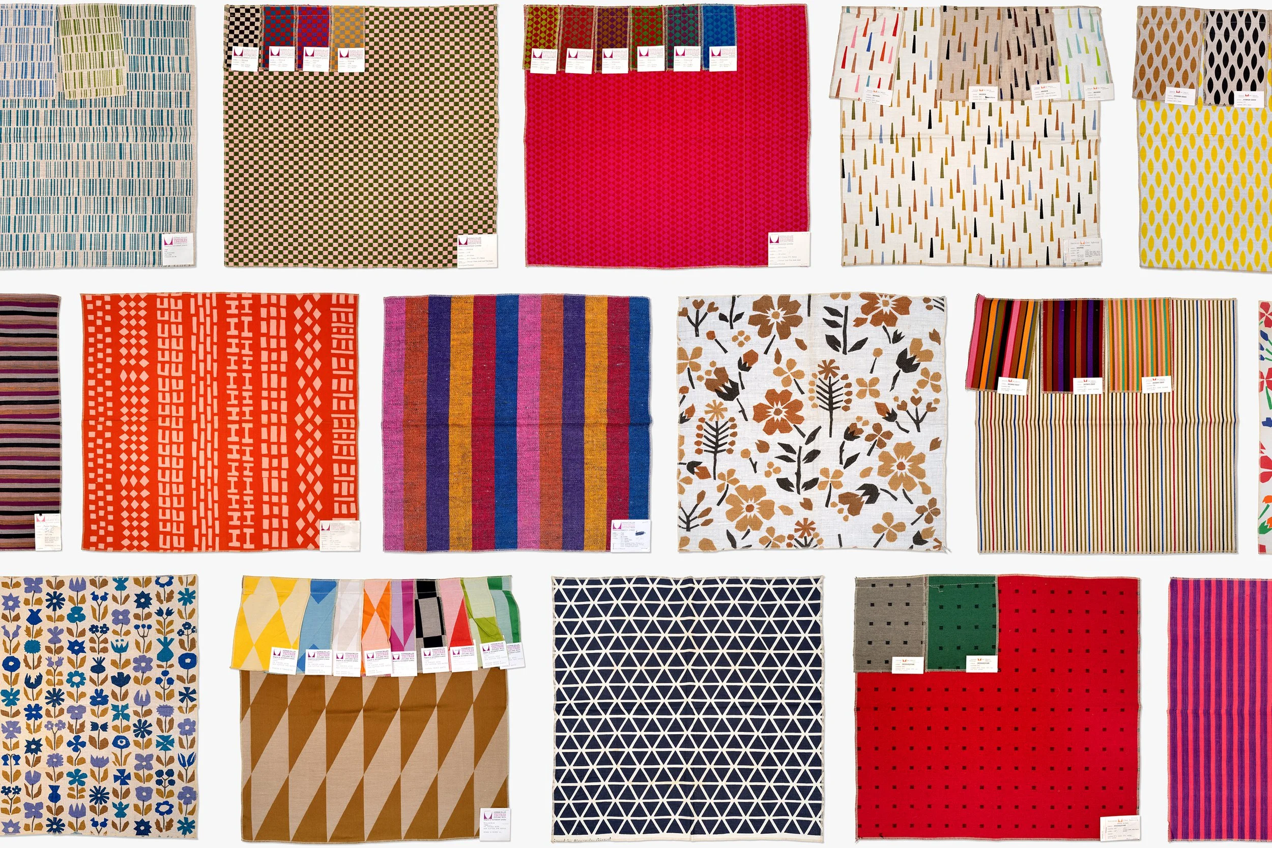 Alexander Girard/Herman Miller, Textile Samples, 1950s - 1960s