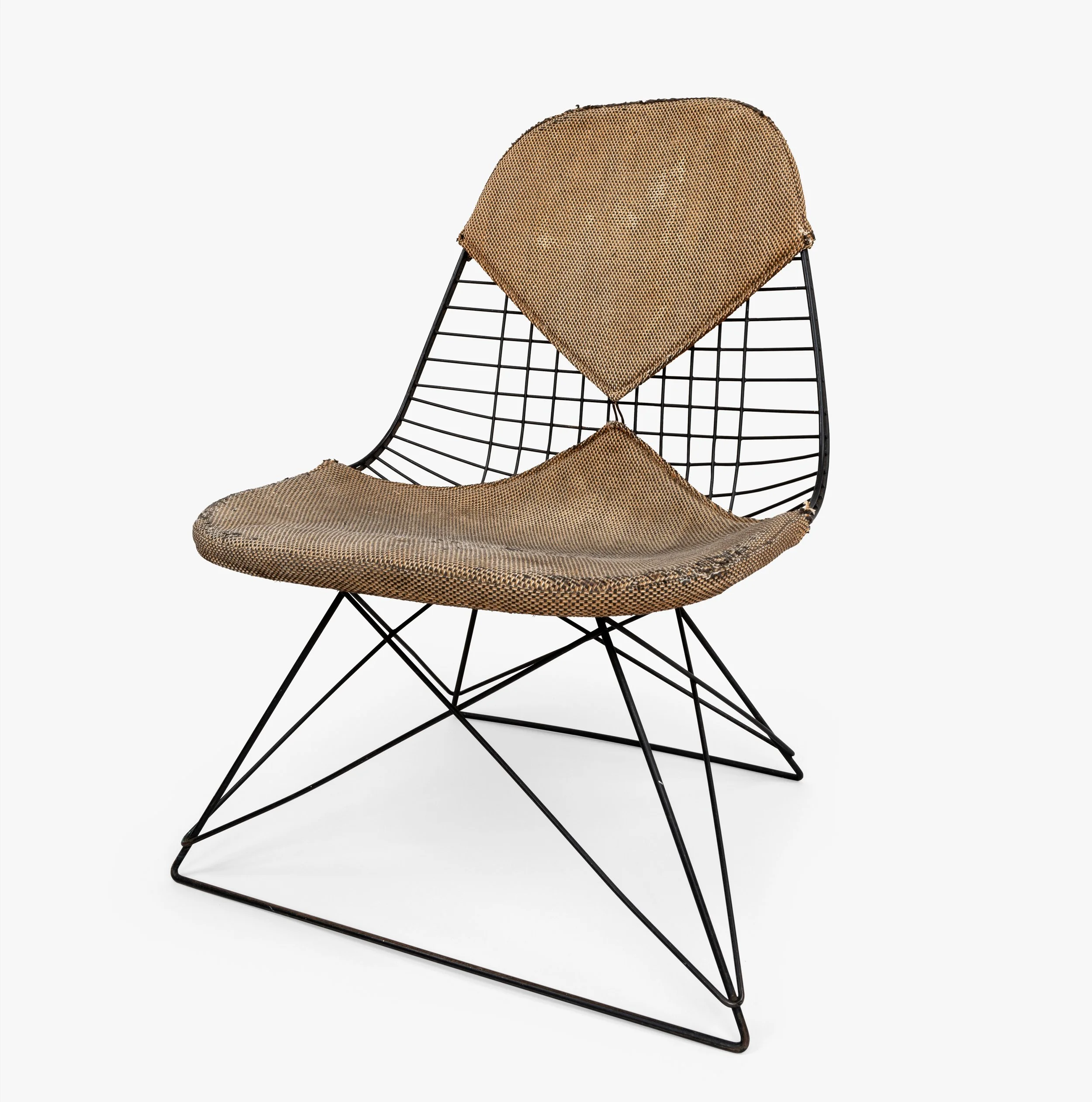 Eames/Herman Miller, LKR Cats Cradle Wire Side Chair, 1953