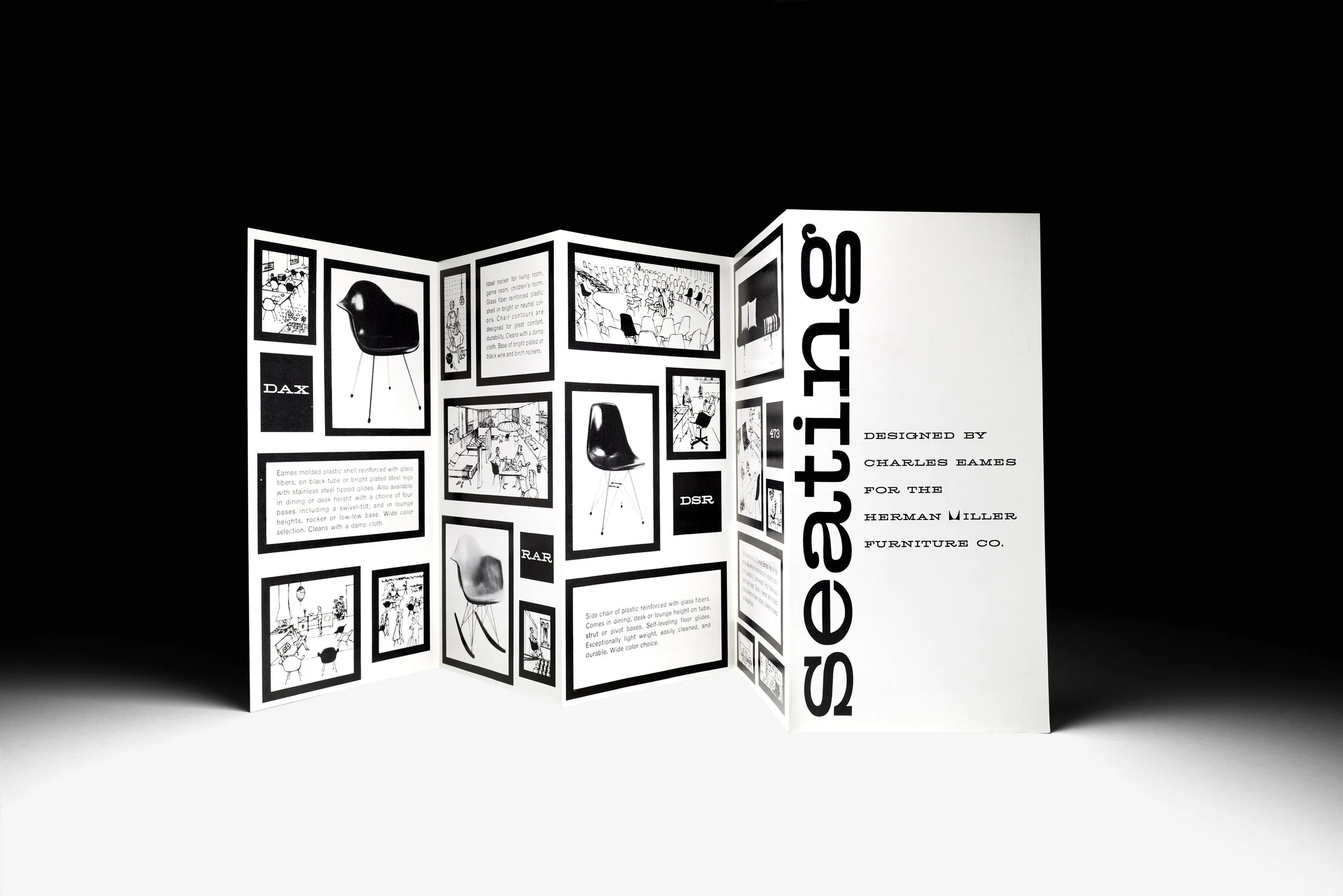 Eames/Herman Miller, "A completely new series of storage units designed by Charles Eames", 1951
