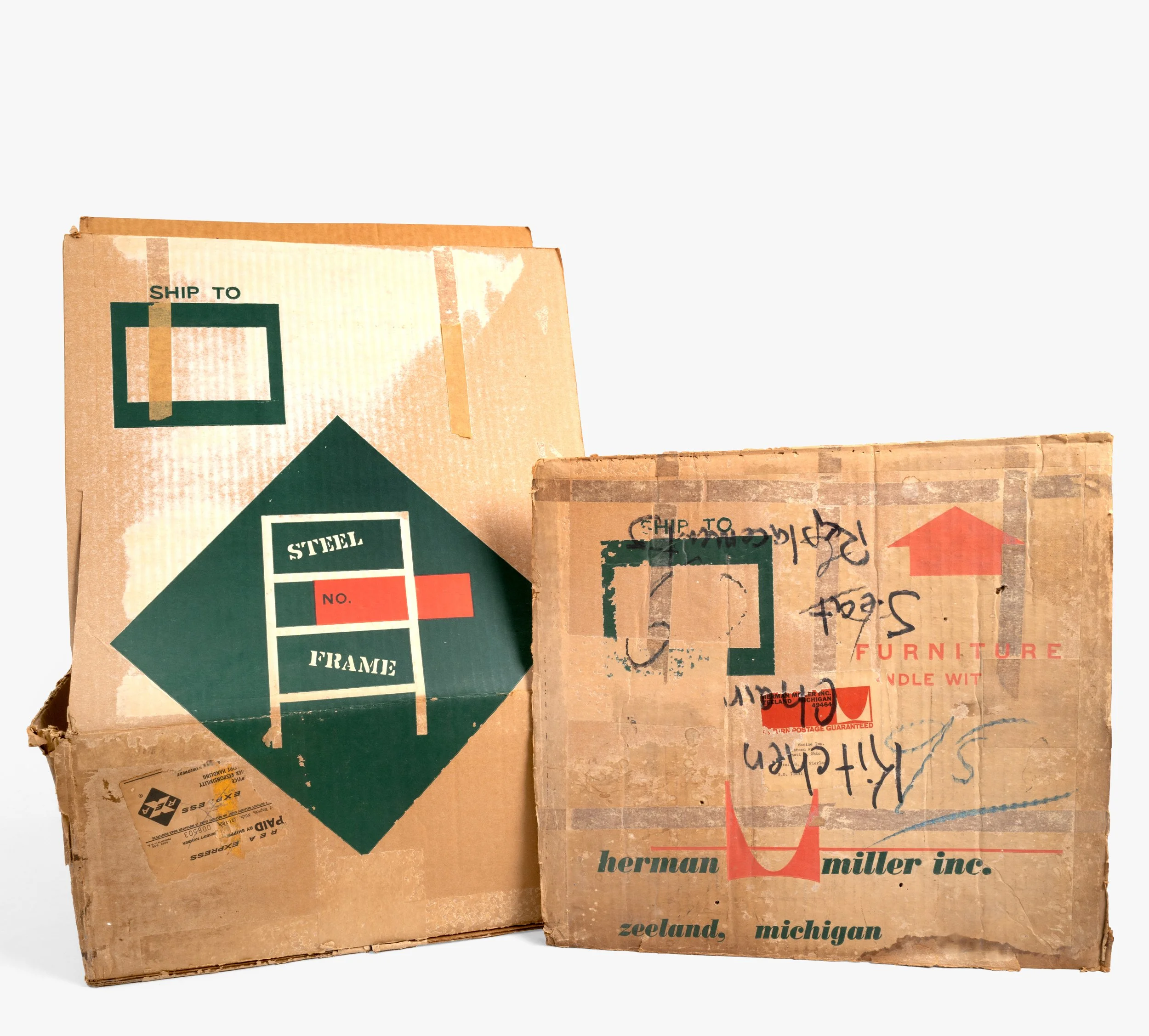 Herman Miller, Shipping Box, 1950s