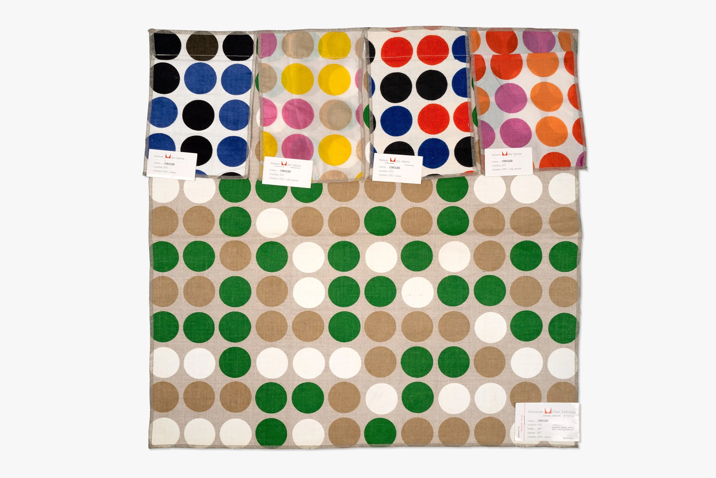 Alexander Girard/Herman Miller, "Circles", 1951