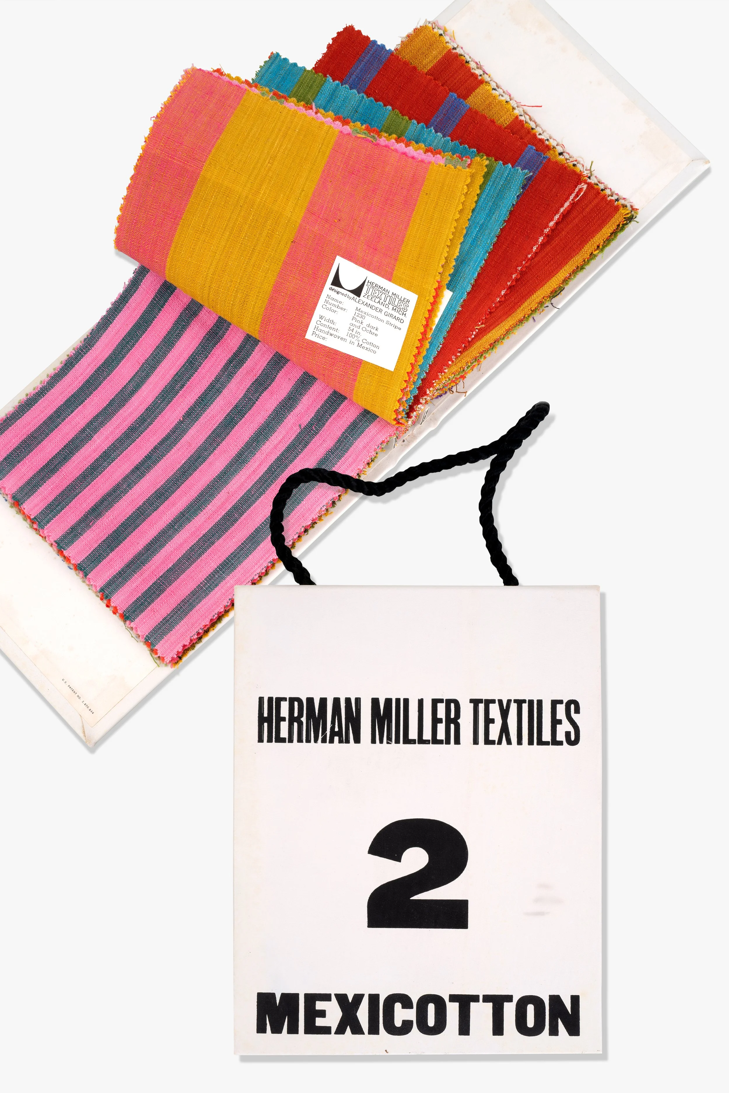 Alexander Girard/Herman Miller, Mexicotton Textile Sales Book, 1961