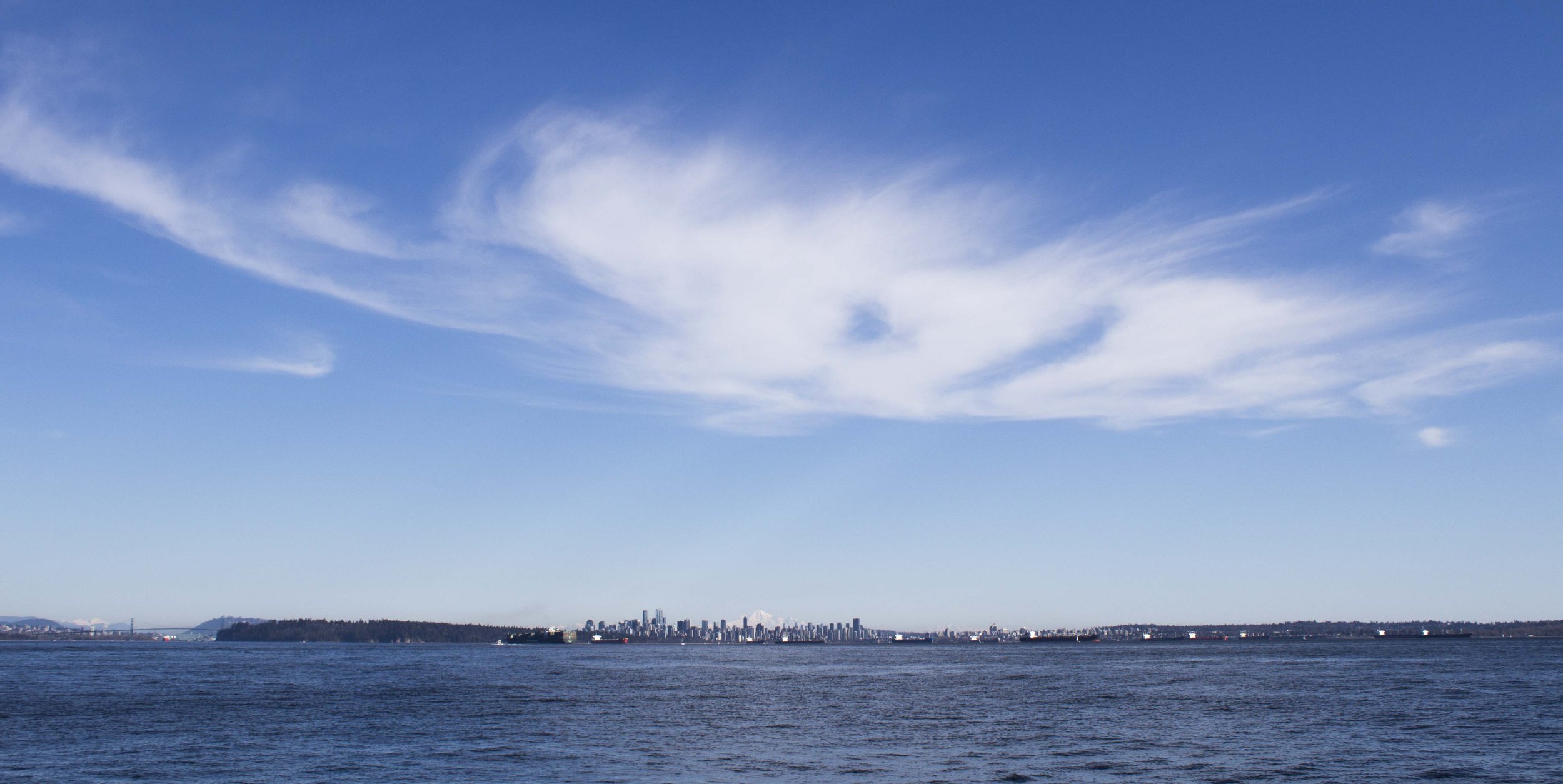 British Colombia, Canada – Vue sur mer, Lighthouse Park
