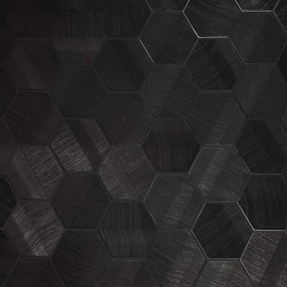Murcielago Hexagon Wallpaper Black Z44801 Shop Wallpaper Online America's Best