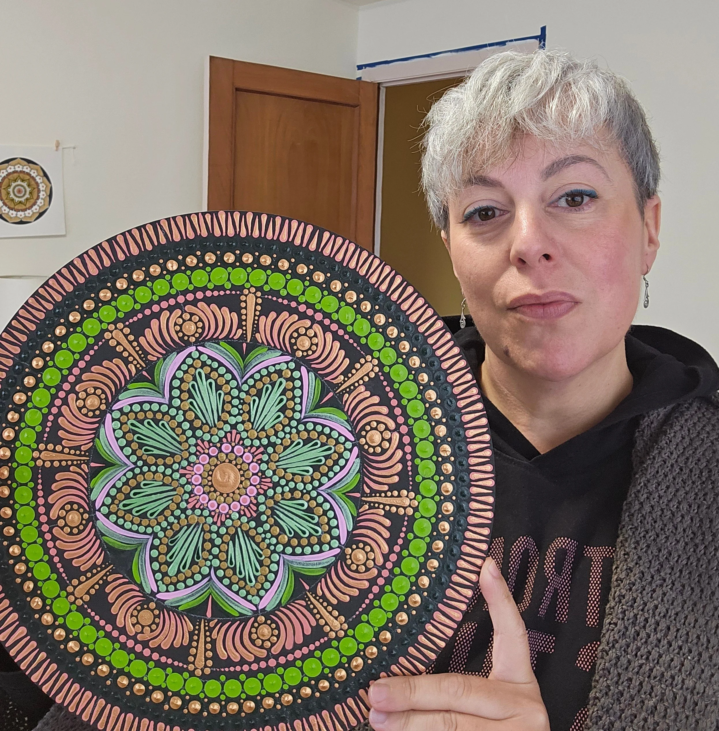 Mandalas Puntillismo