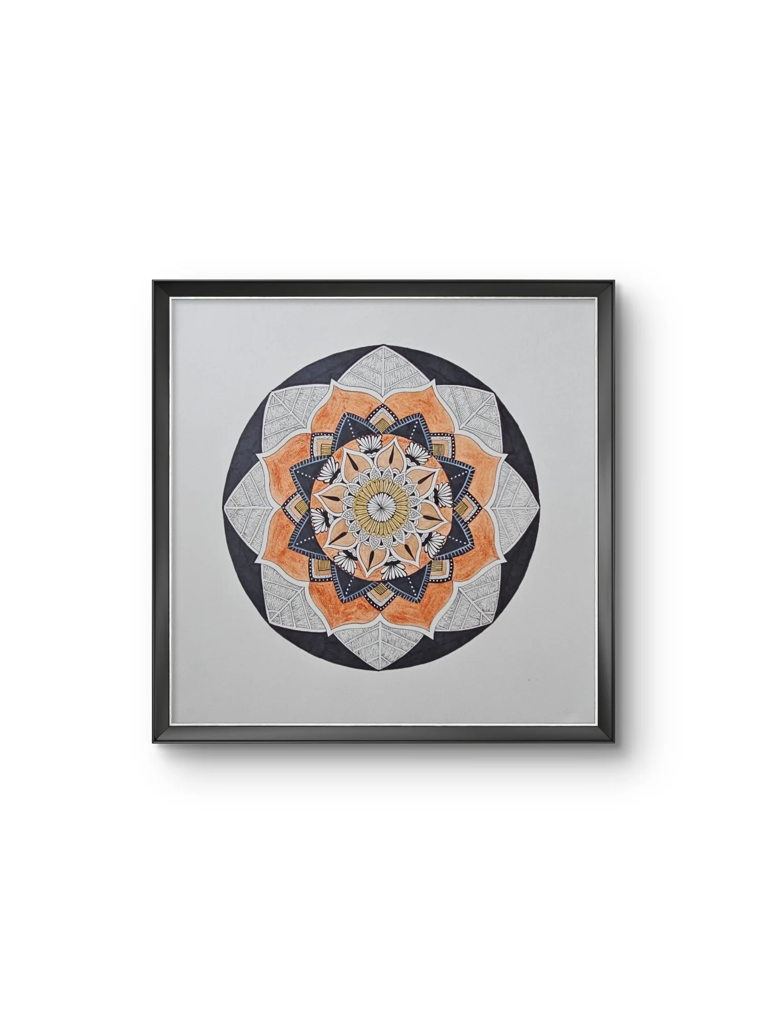 Mandala Elemento Tierra
140€
.
30 x 30 cm/ 11,8 x 11,8 inches
Mandala diámetro: 20 cm/ 7,8 inches
Papel de calidad
Técnica Mixta
.
Gastos de envío no incluídos
Marco no incluído
.
(Debido a las diferencias de calibración entre pantallas y dispositivo