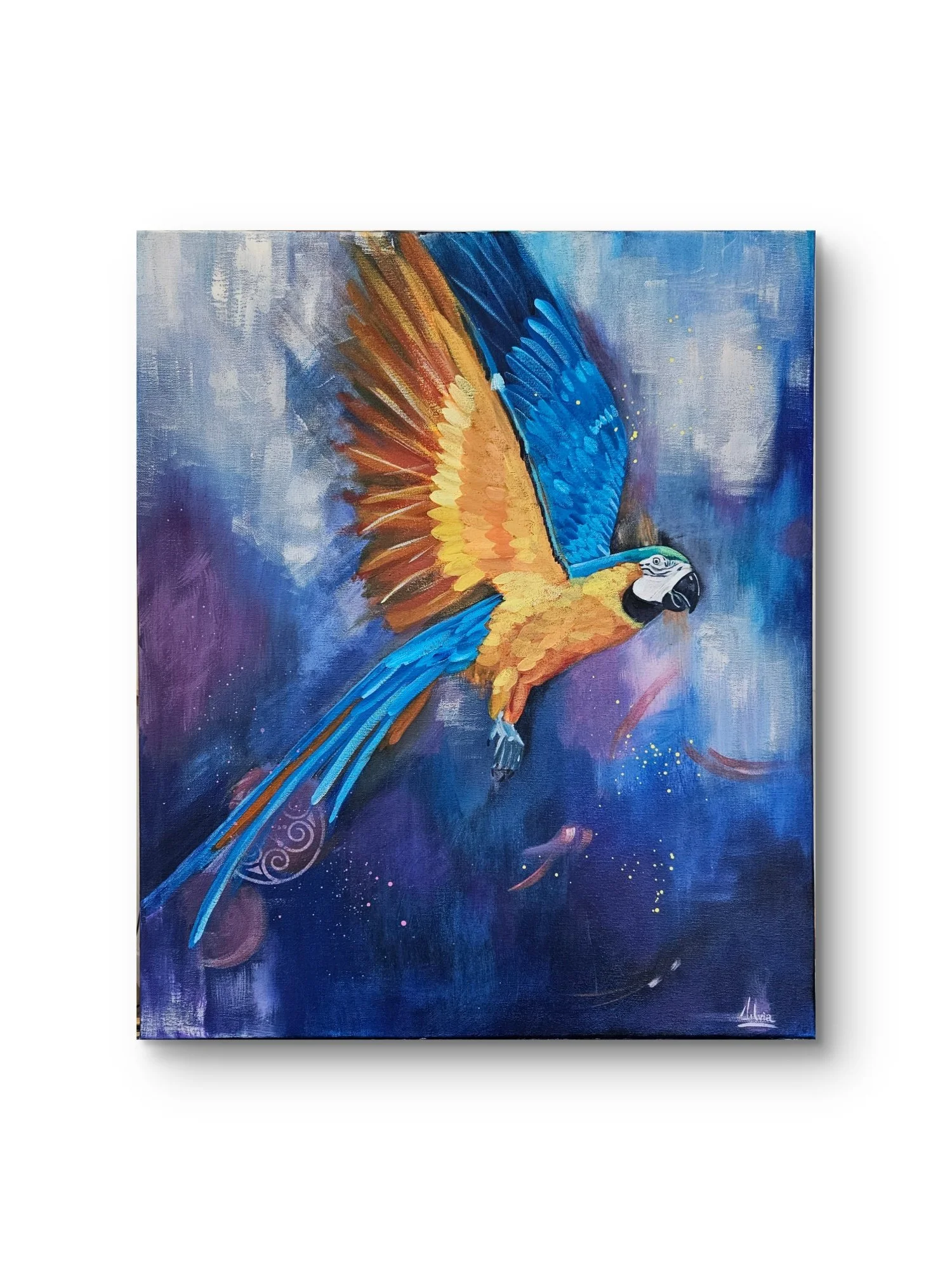 Flying Free/ Volando Libre
.
392€
.
Acrílico sobre lienzo.
55 x 46 cm // 21,6 x 18,11 inches
.
No incluye el marco.
Gastos de envío no incluídos.
.