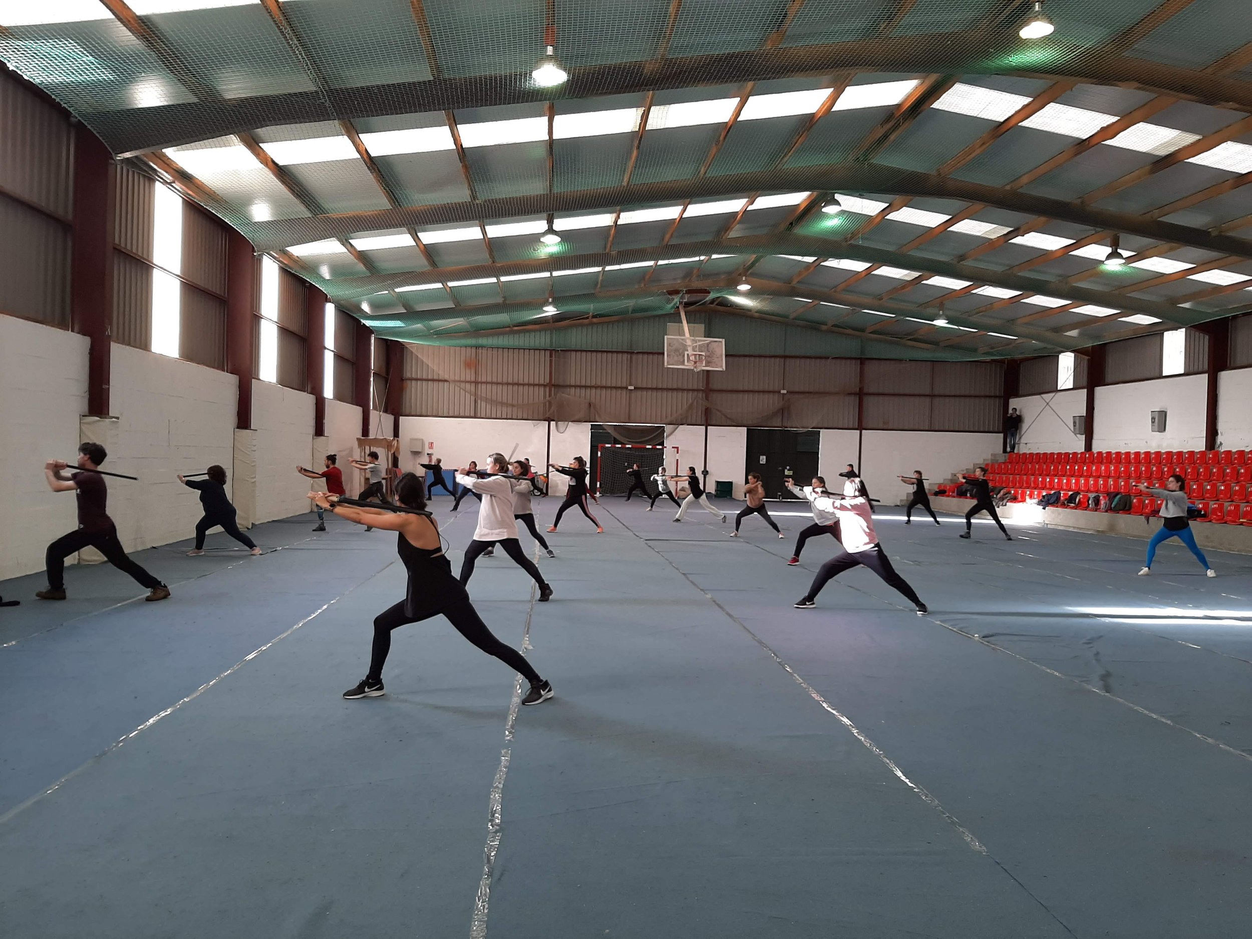 Clase de la meditación de la espada de la sabiduría on Joana Rainha, Pontevedra
