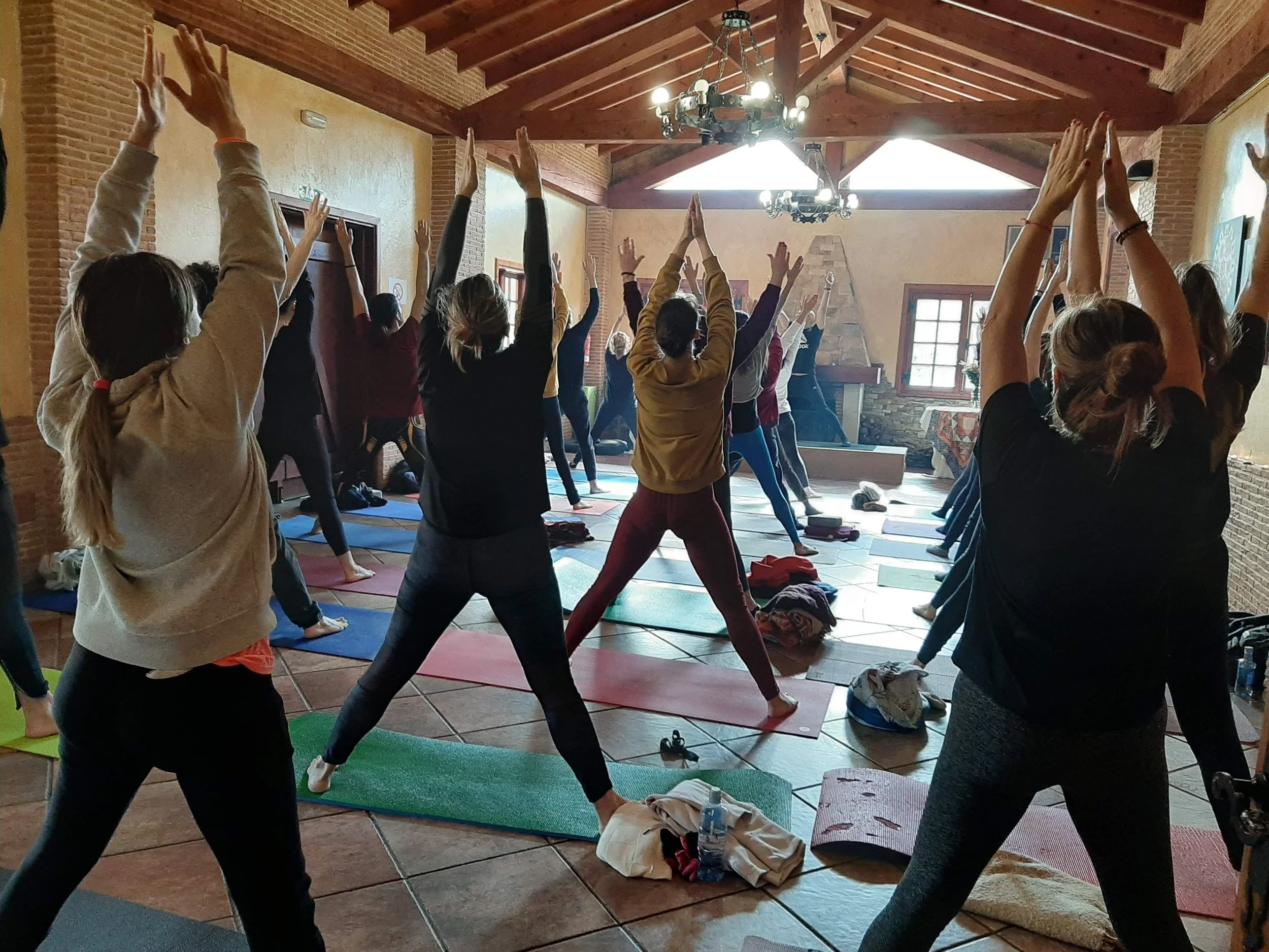 Clase de Yoga durante Losar 2020