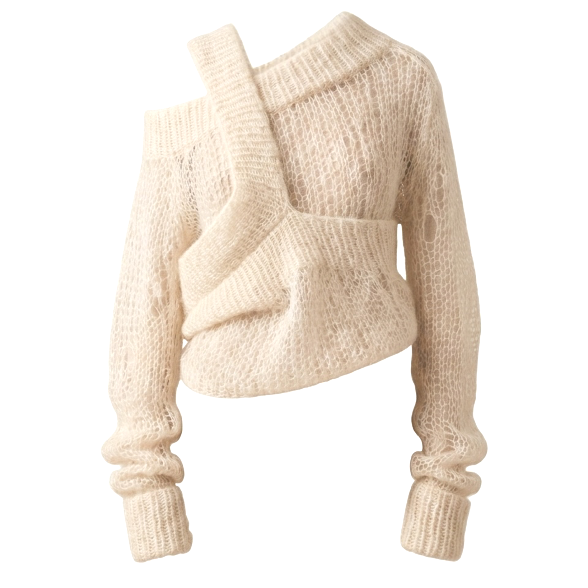 HANDMADE TWISTED JUMPER