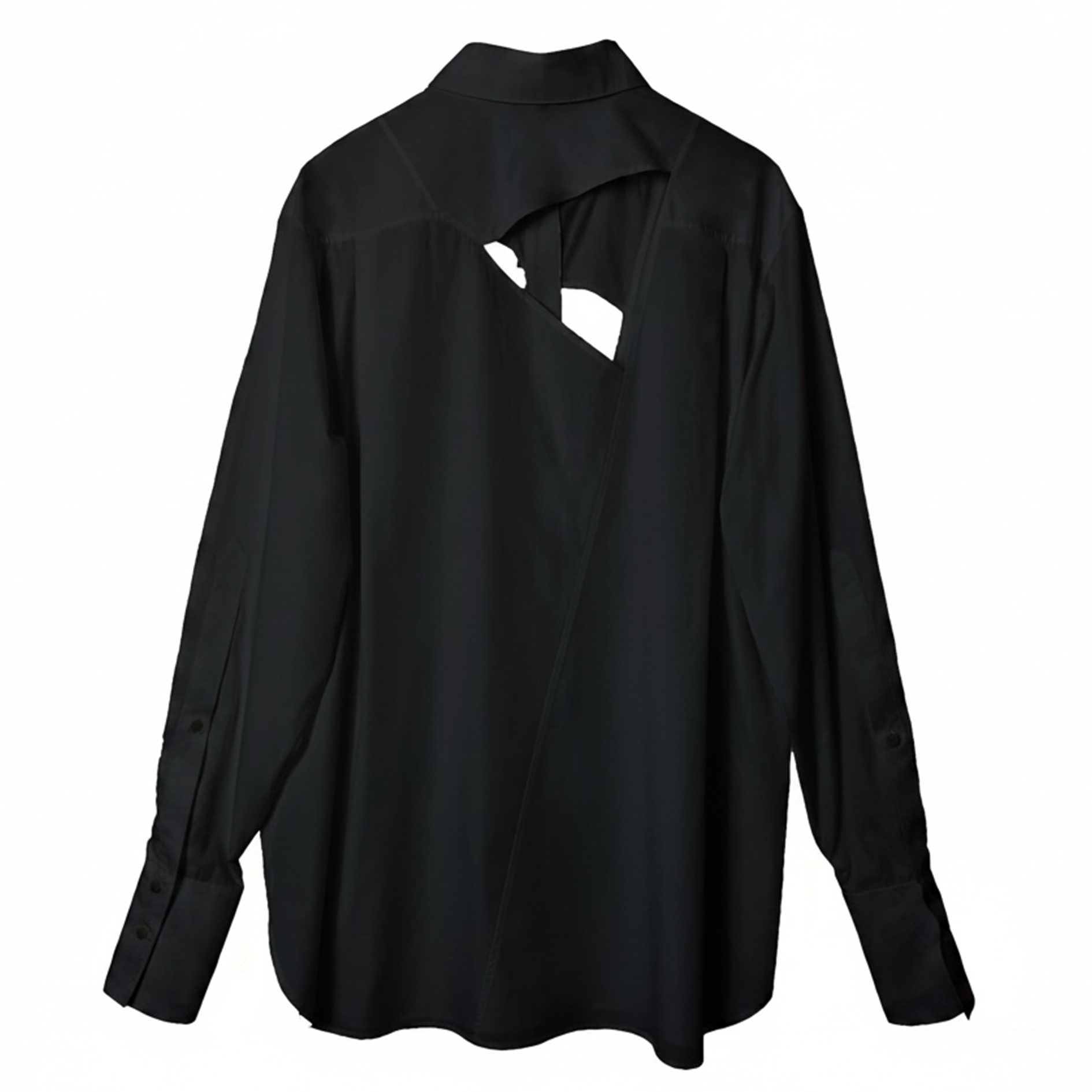 Cut out shirt cotton black.png