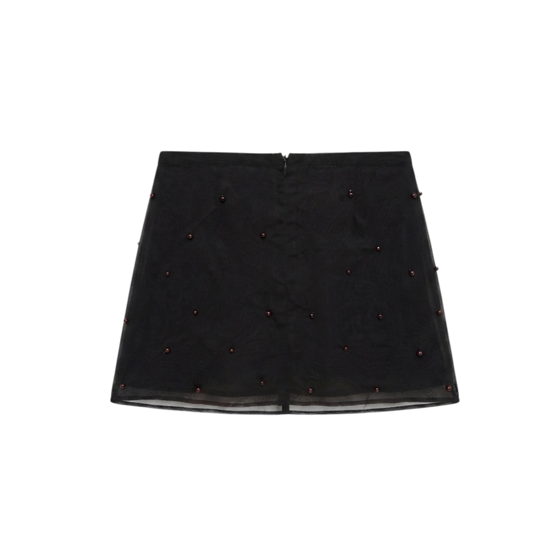Organza amber beads mini skirt back 2.png