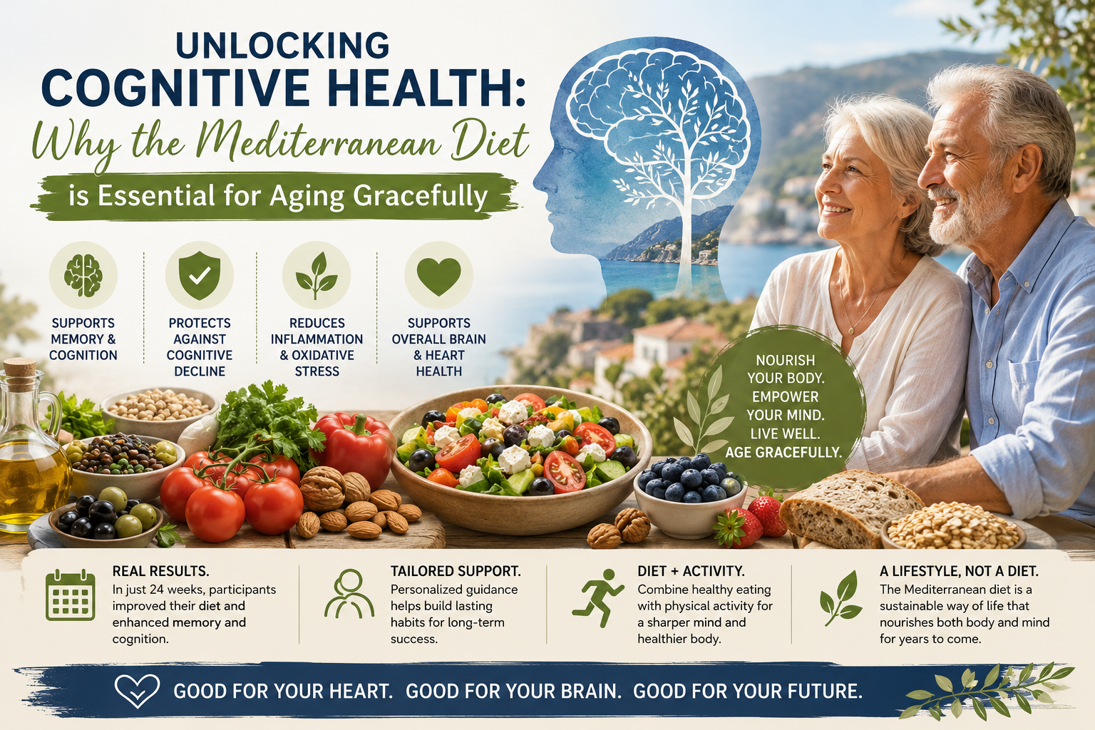 "Unlocking Cognitive Health: Why the Mediterranean Diet is Essential for Aging Gracefully"
