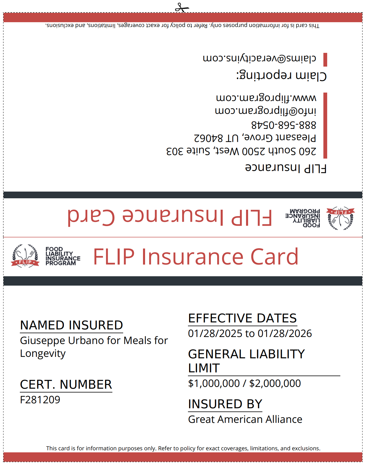 Flip Insurance
