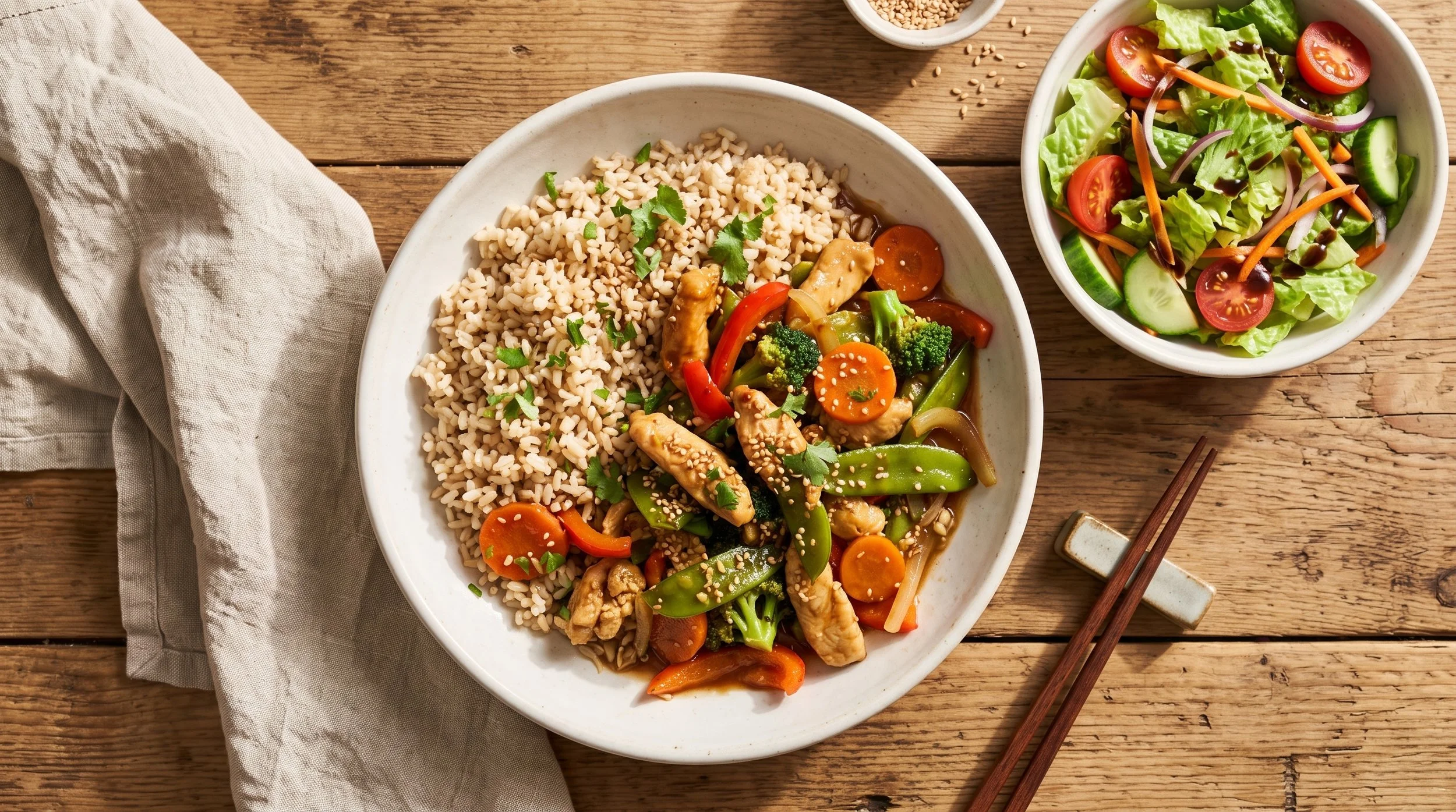 Asian Chicken and Vegetable Stir-Fry