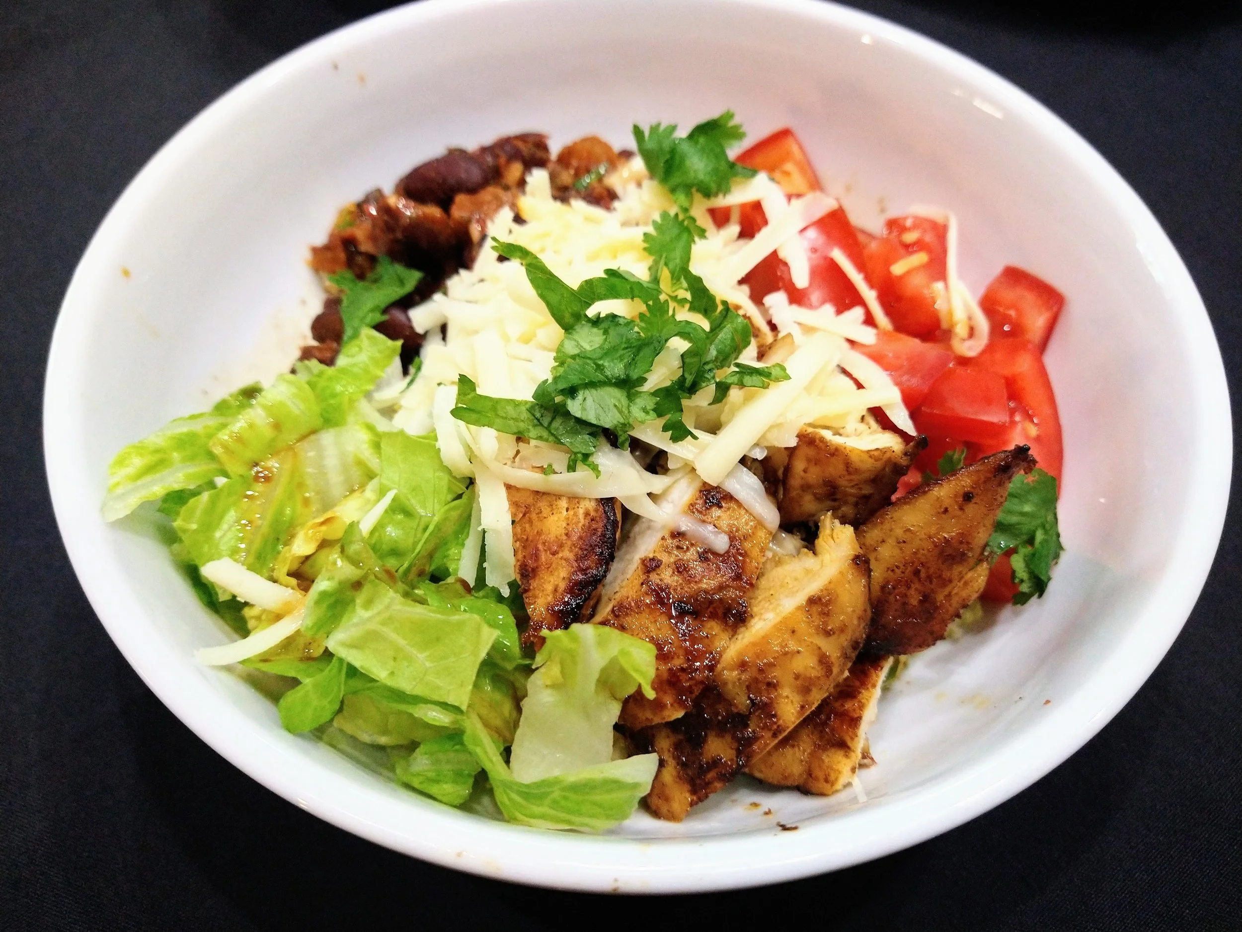 Chicken and Buckwheat Bowl entree for the mediterranean diet