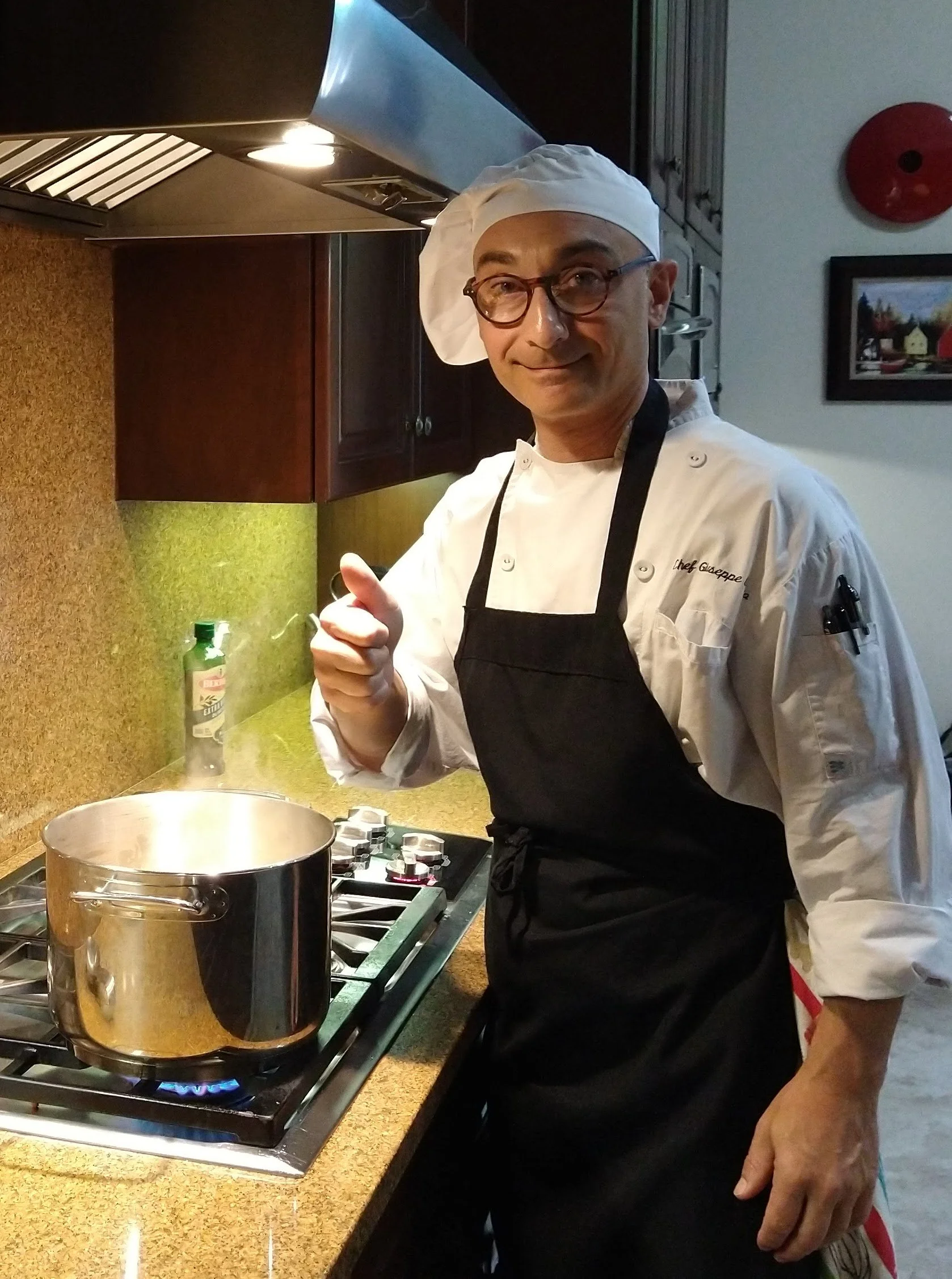 A professional chef will certificate your recipe to be compliance with the new modern Mediterranean Diet