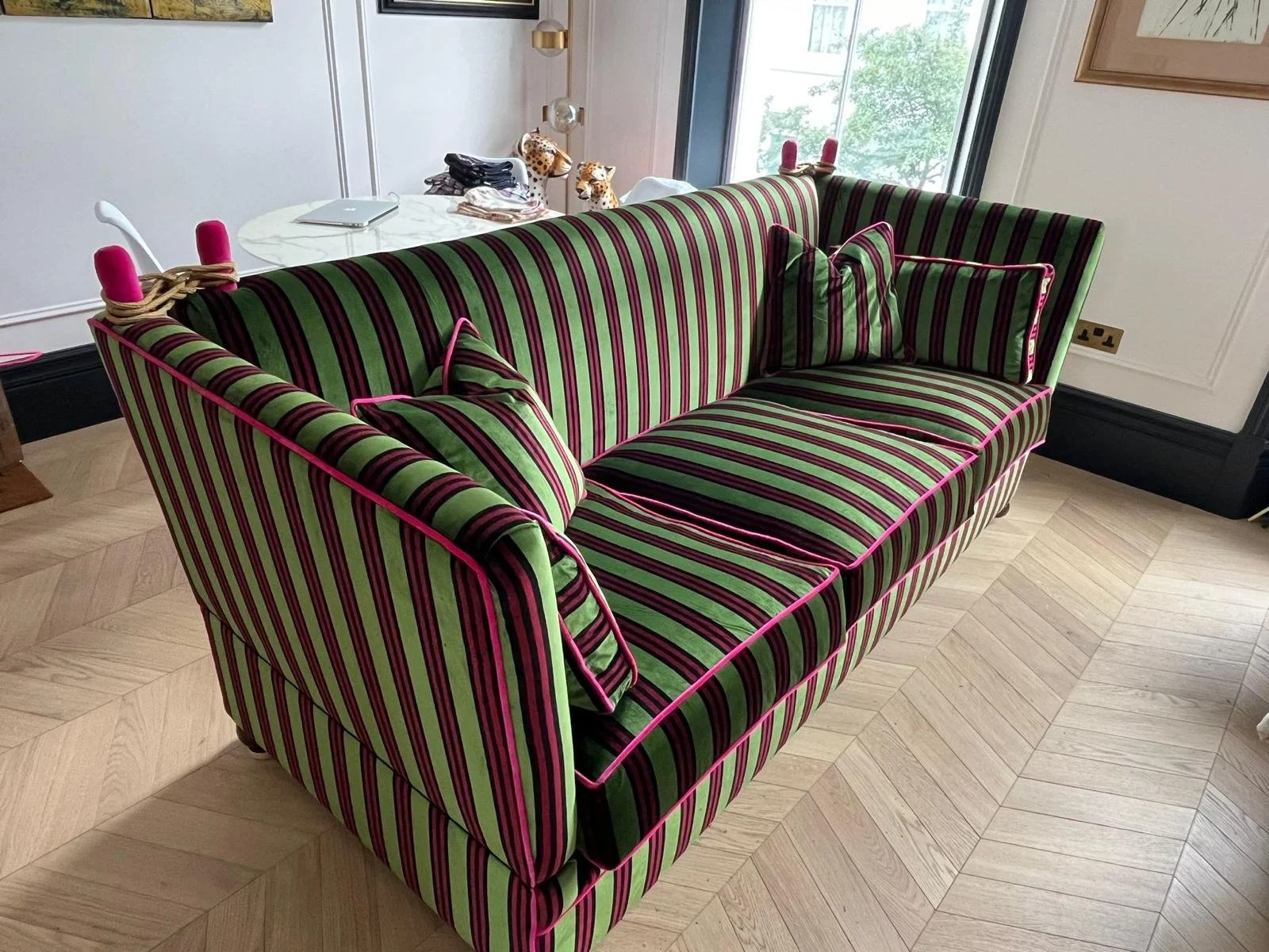 Upholstery 05 Striped Sofa.JPG