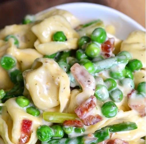 Gayle’s Gallery - Creamy Tortellini Primavera