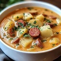 Kielbasa Potato Soup (Slow Cooker)