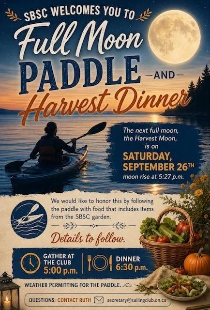 SBSC Full Moon Paddle & Potluck Dinner