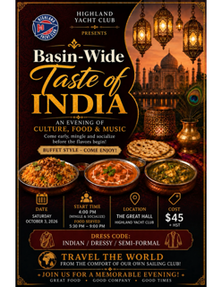 Basin wide Taste of India