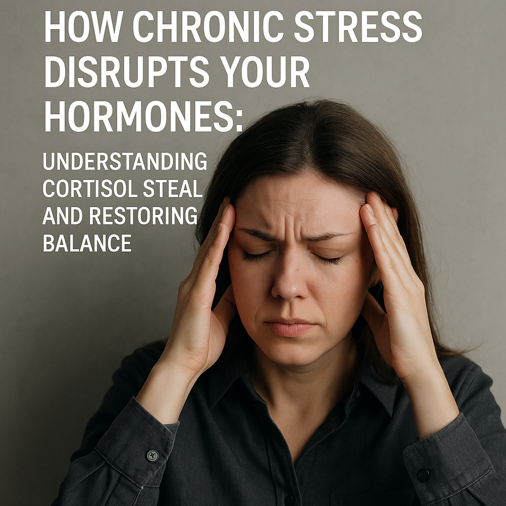 How Chronic Stress Disrupts Your Hormones: Understanding Cortisol Steal and Restoring Balance