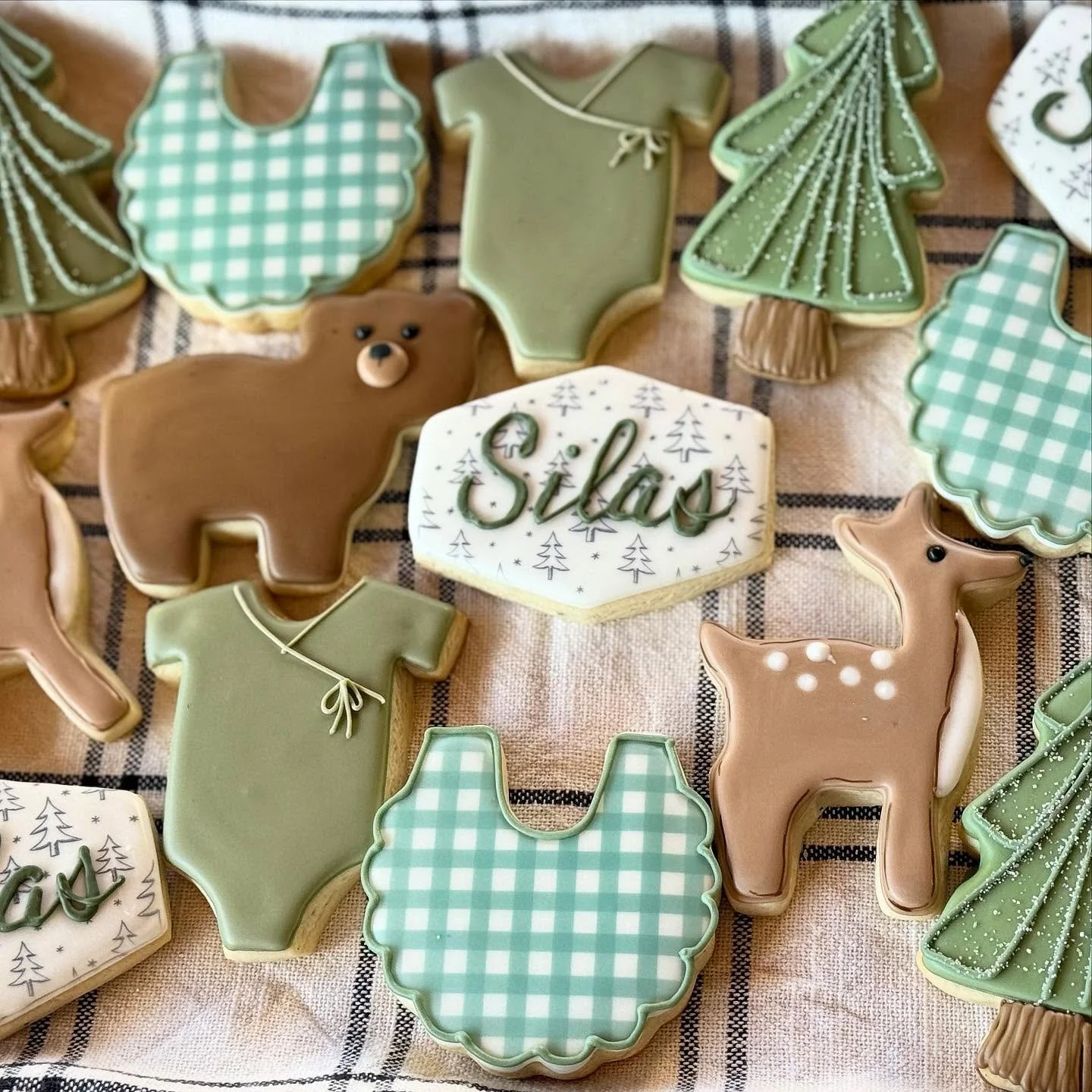 Happy Shower! 🧸🦌🌲 Sweet Baby Silas 🤎