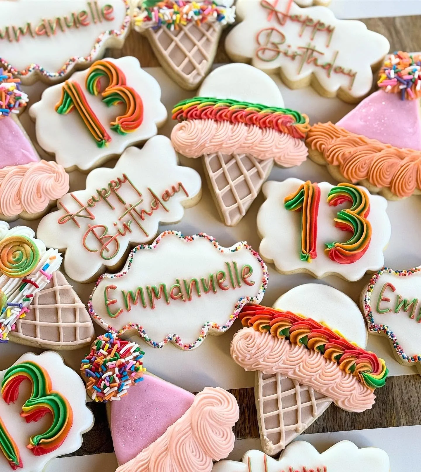 Happy 13th Emmanuelle! 🍦🍨🩷