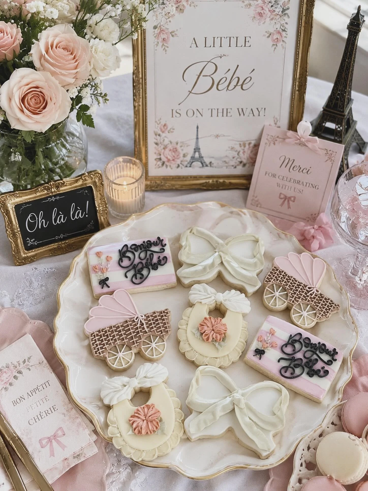 A little b&eacute;b&eacute; is on the way! 🌸