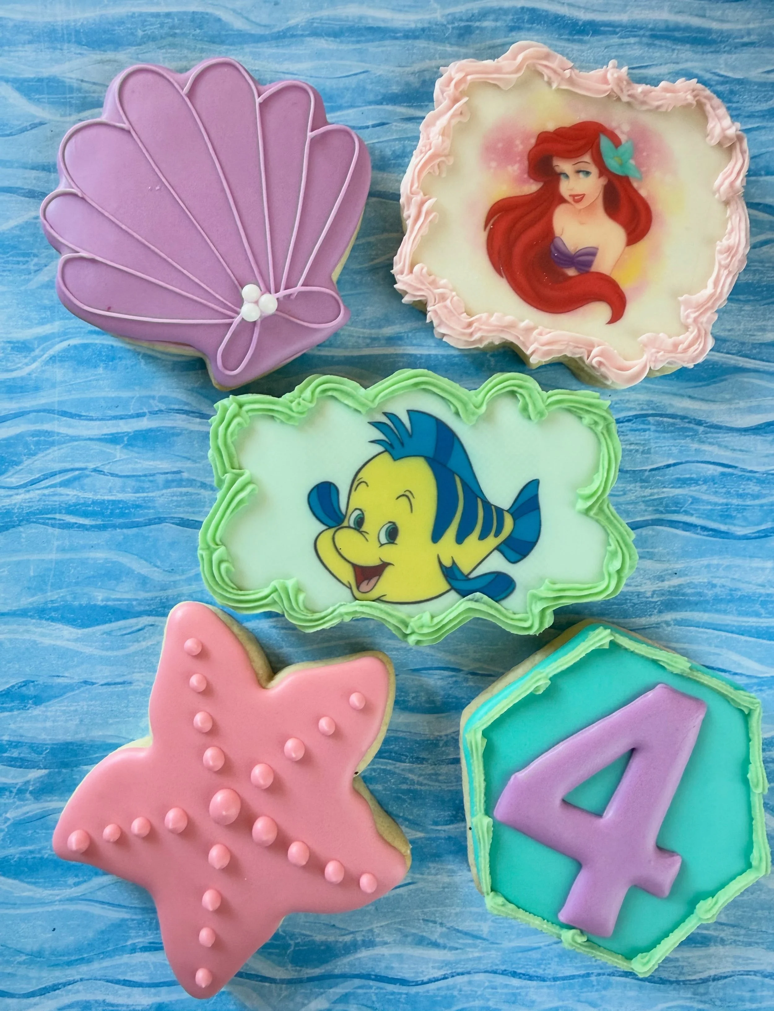 Happy 4th Birthday 🩷🐚🧜🏻&zwj;♀️🐳🦀🌊