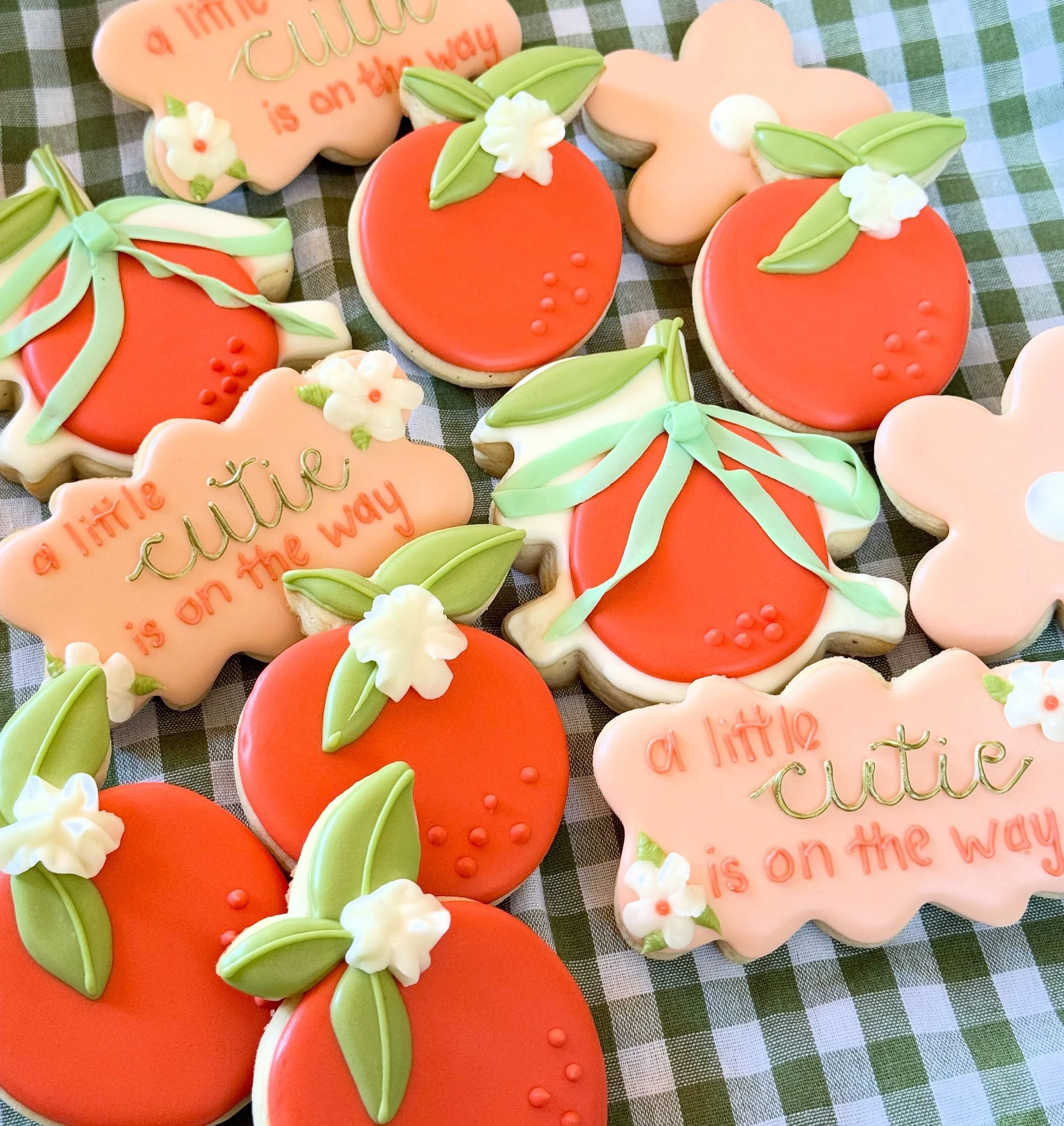 A little cutie 🍊 is on the way!