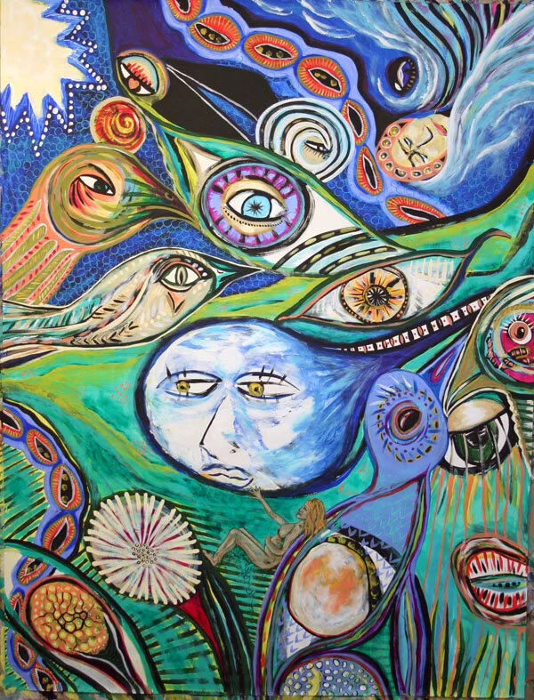 LISTEN {Prayer Painting}