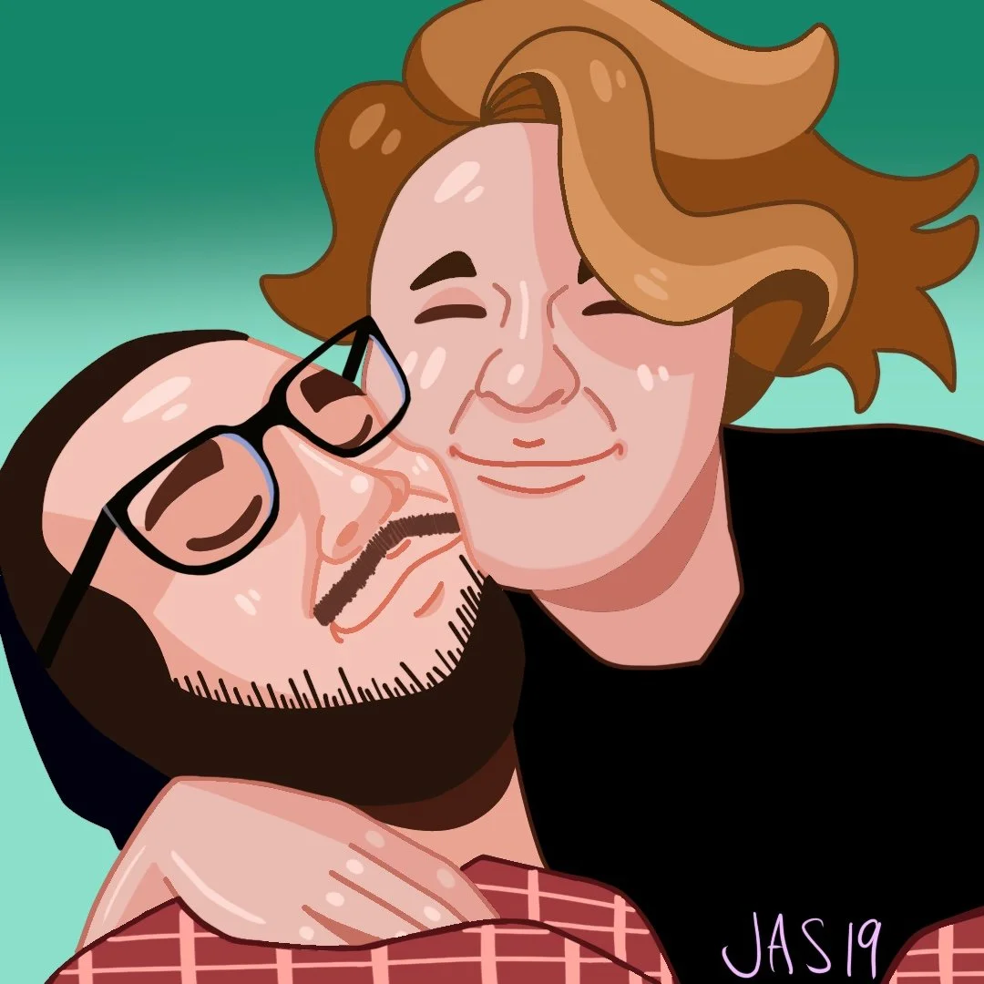 N&R | This is a portrait of 2 of my friends.