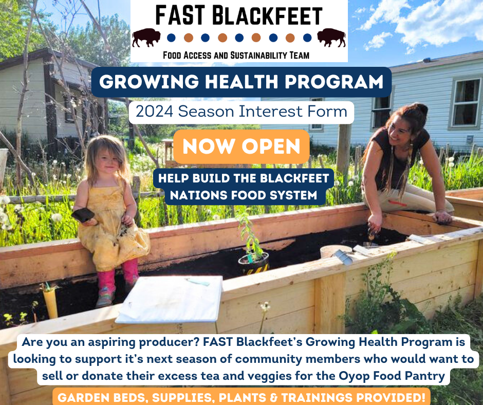 Growing Health — FAST Blackfeet