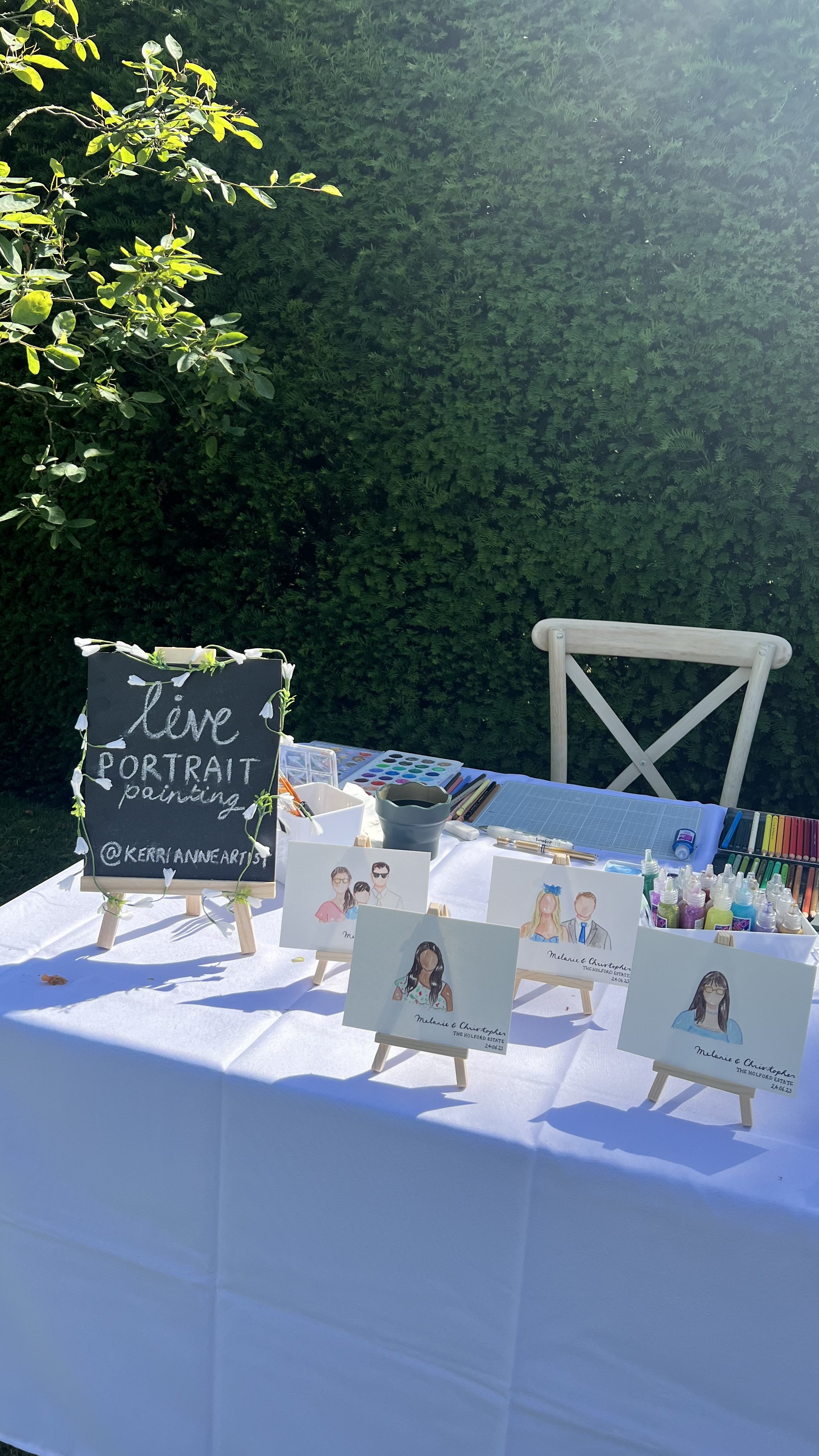 Live Event Wedding Guest Artist UK