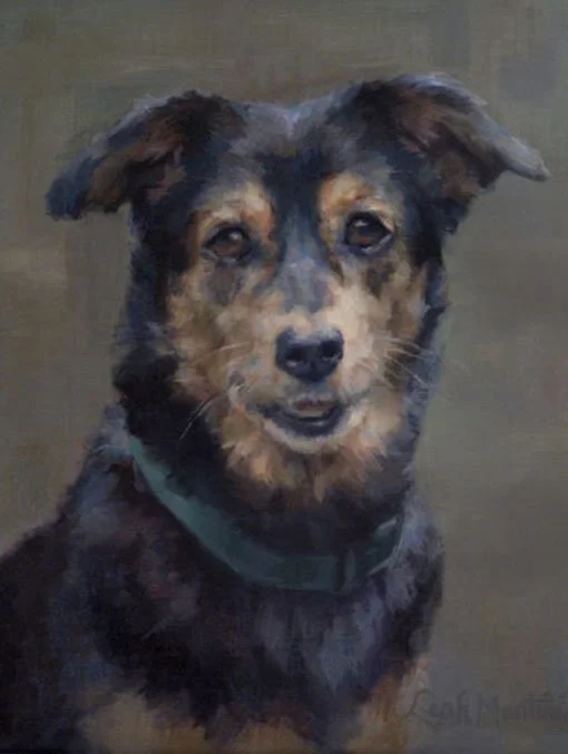 Clarabelle – Canine Custom Portrait in Oil