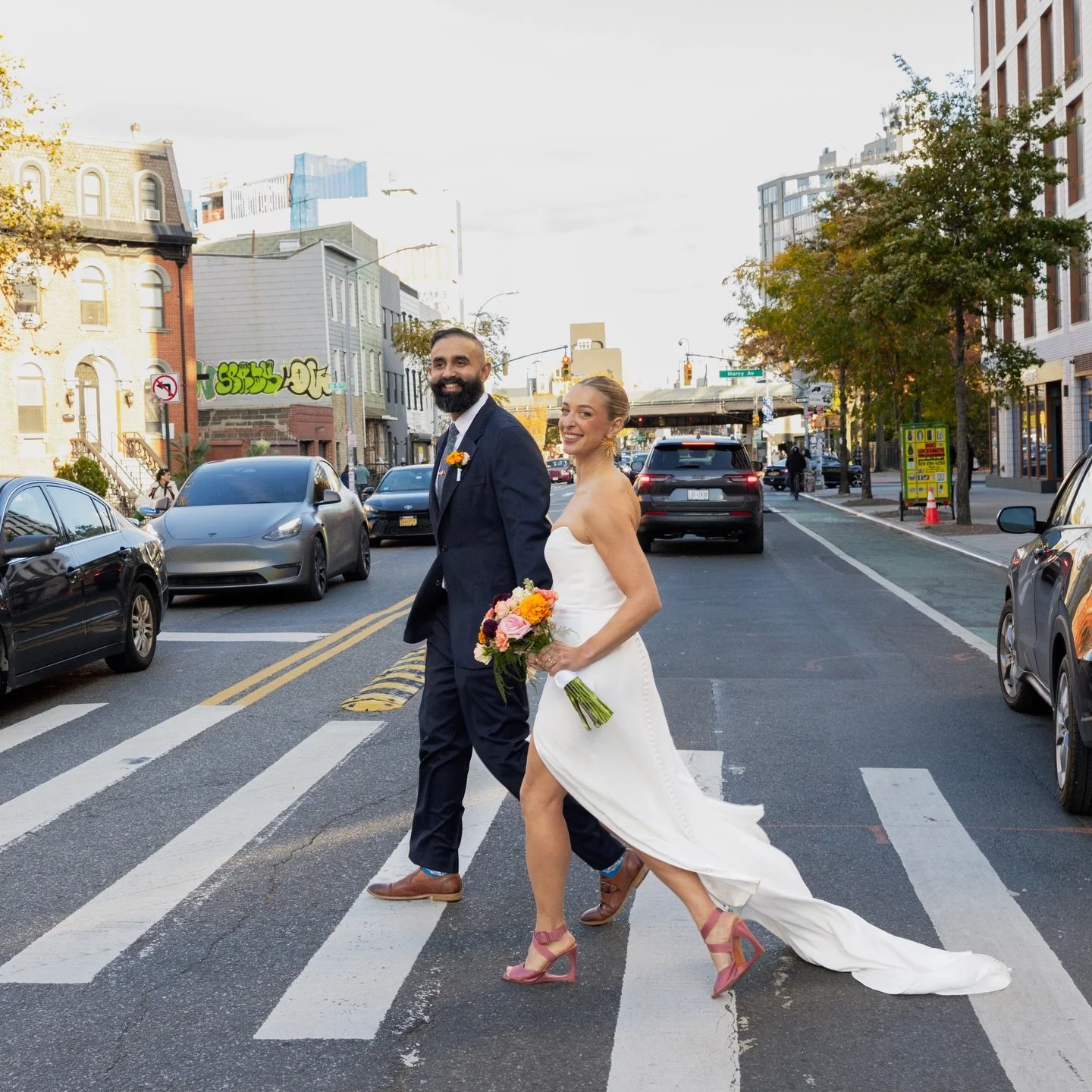 The B-Side of our Brooklyn wedding as captured through the eyes of @cocojphotography&nbsp;🤍
.
@raga.nyc I will celebrate loving you forever. Let&rsquo;s do it again in a month 💛

Hair:&nbsp;@jessa_b
Makeup:&nbsp;@devindavidworld
Flowers:&nbsp;@atti