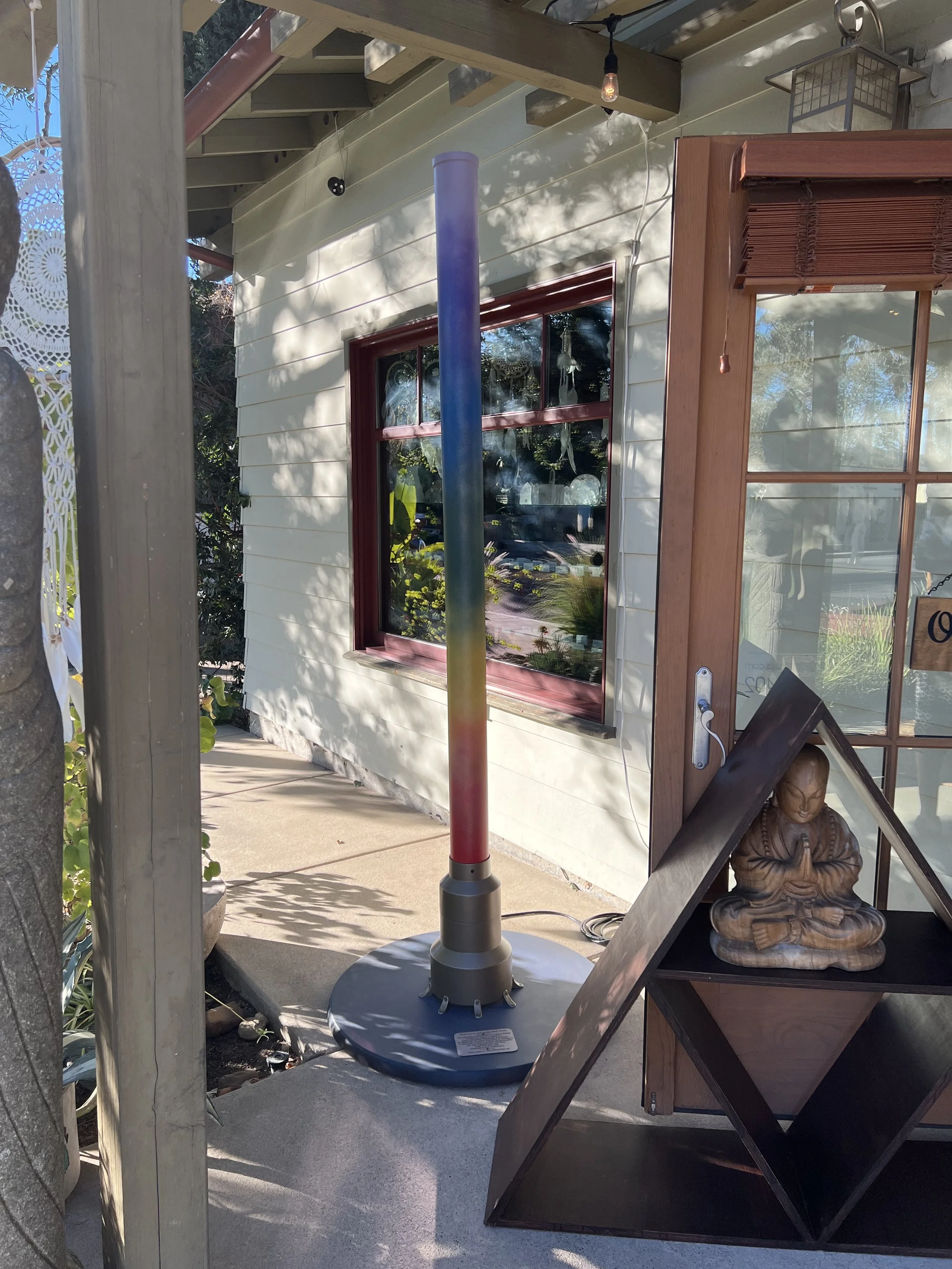 Come Visit Our Festival Heart Totem